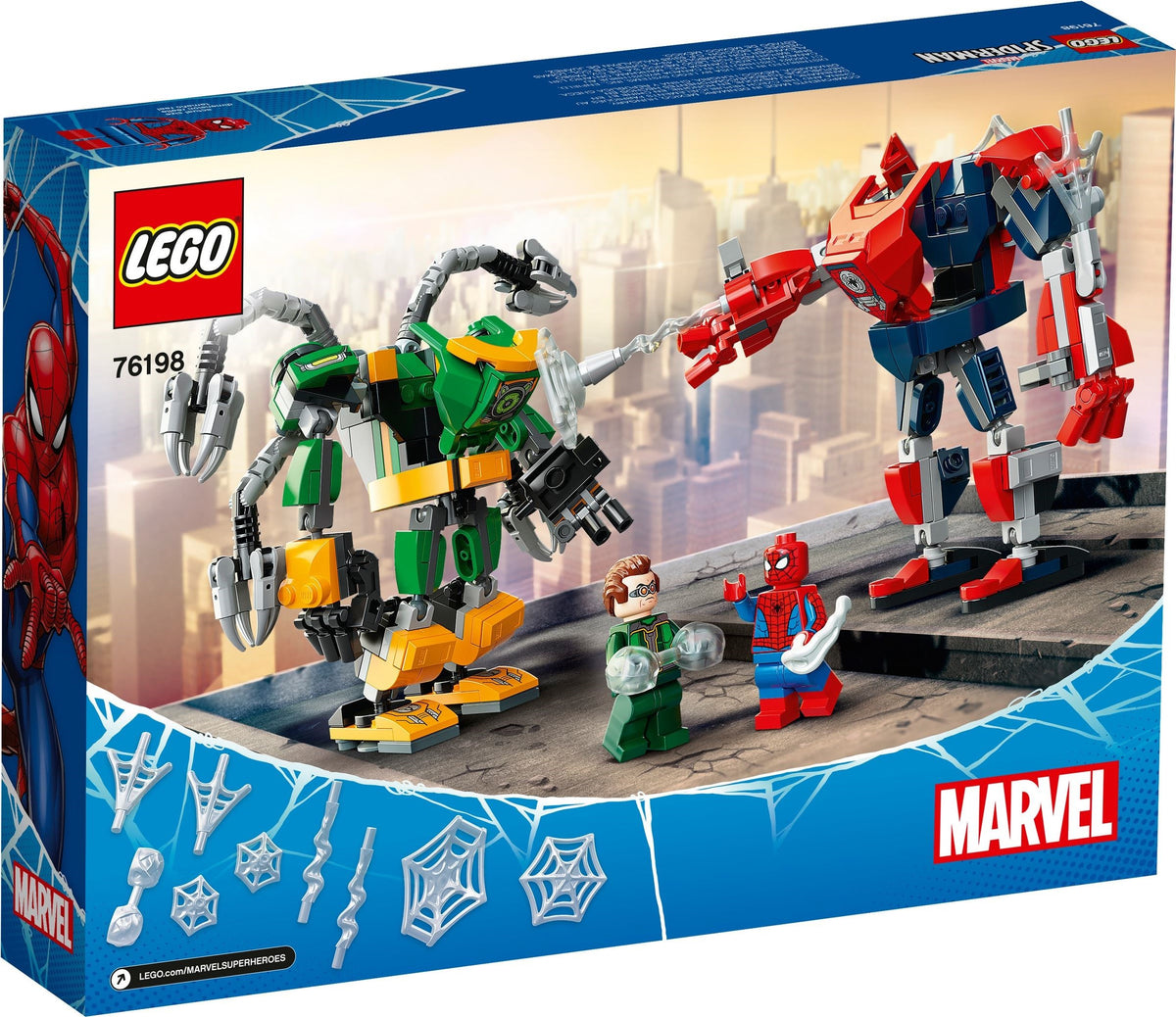 LEGO Marvel Super Heroes 76198 Mech-Duell zwischen Spider-Man &amp; Doctor Octopus