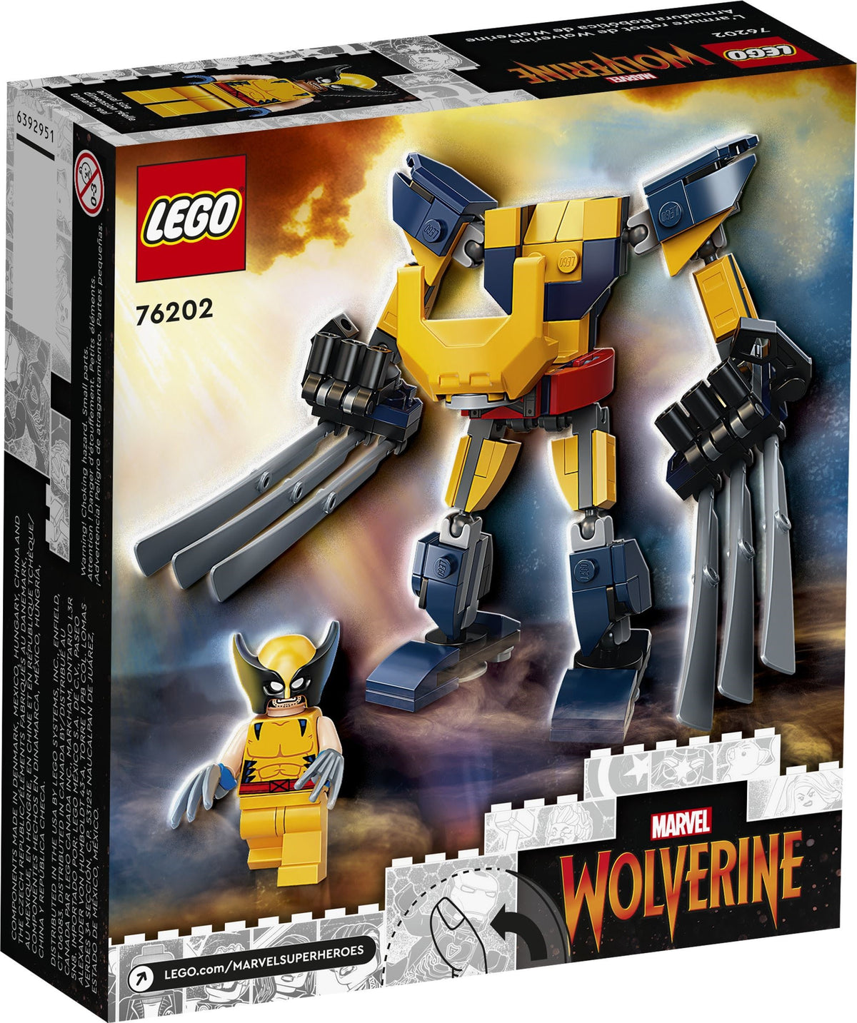 LEGO Marvel Super Heroes 76202 Wolverine Mech