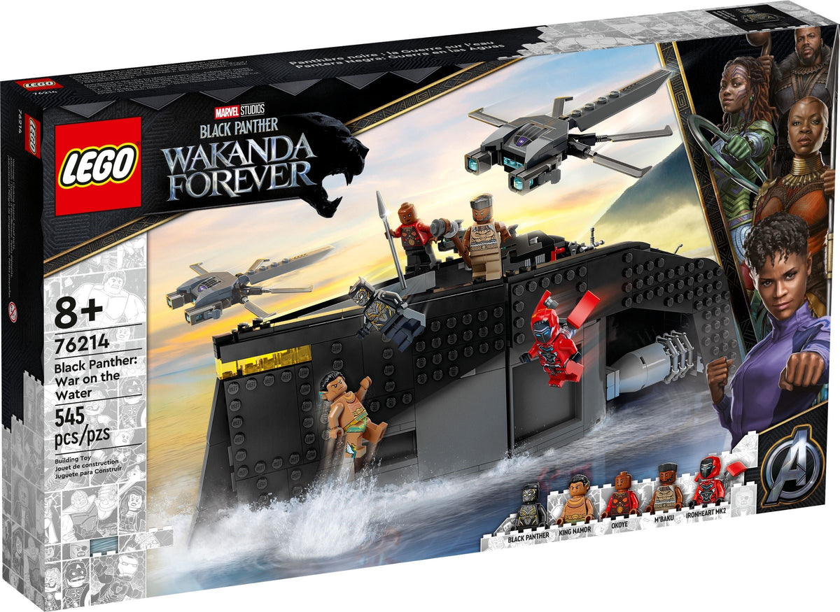 LEGO Marvel Super Heroes 76214 Black Panther: Duell auf dem Wasser