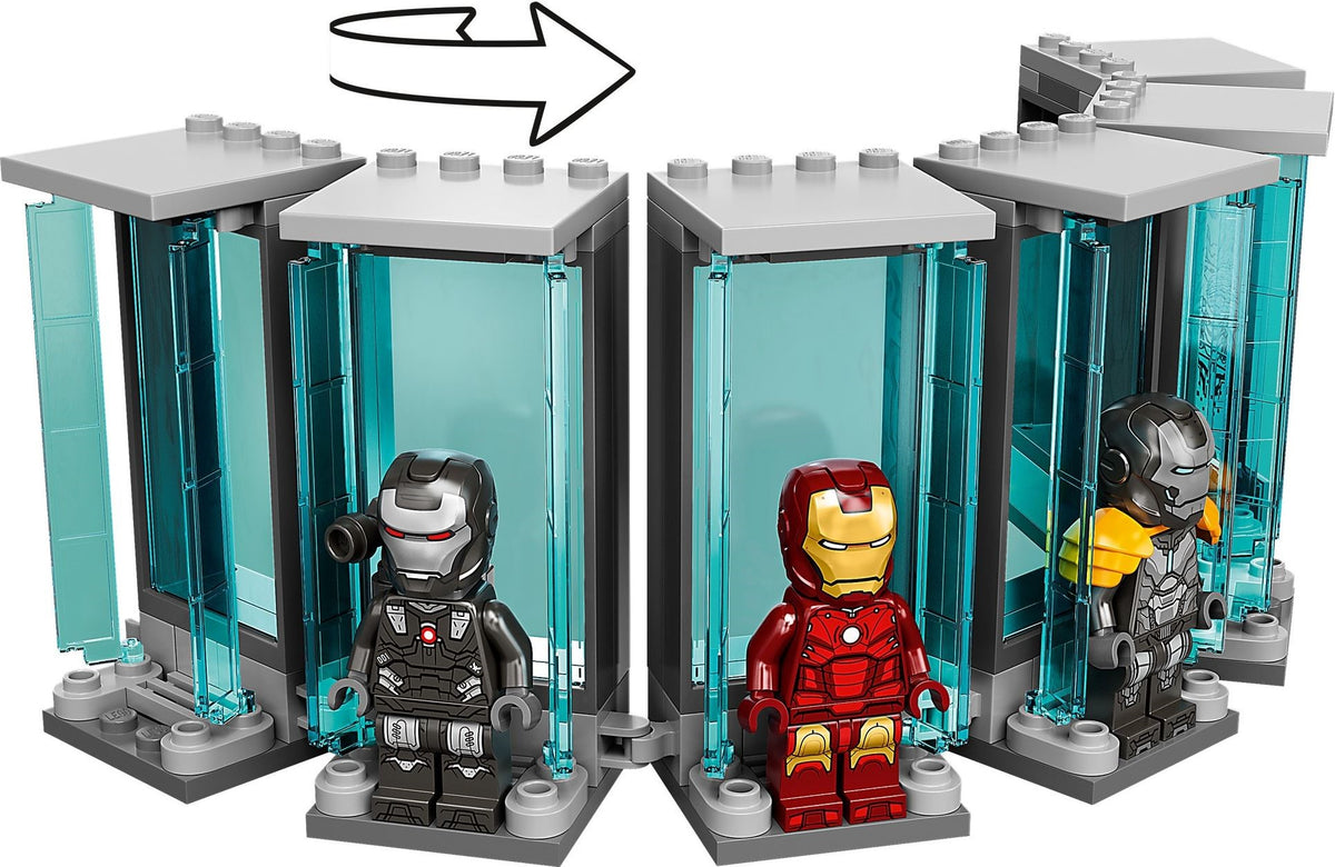 LEGO Marvel Super Heroes 76216 Iron Mans Werkstatt