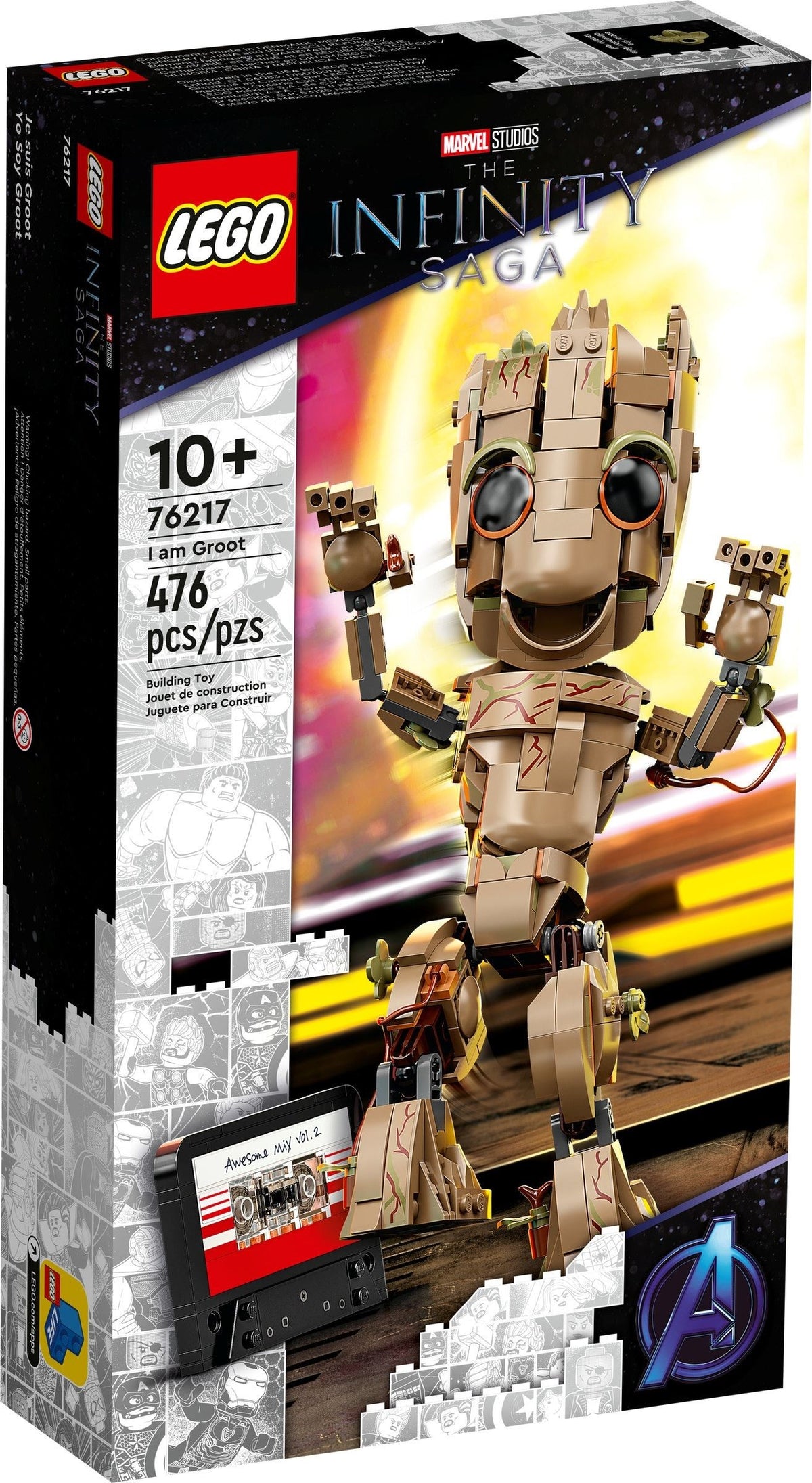 LEGO Marvel Super Heroes 76217 Ich bin Groot