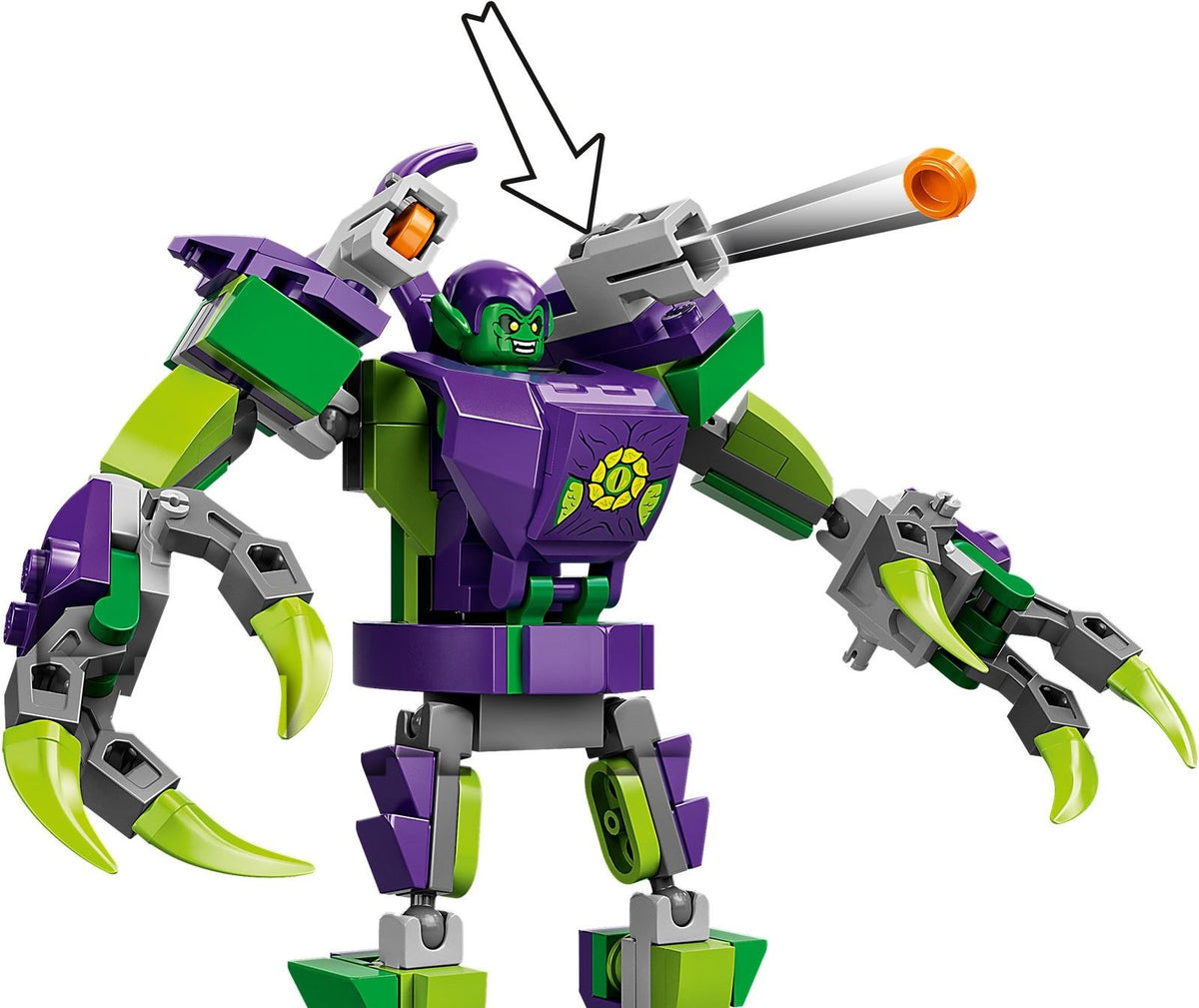 LEGO Marvel Super Heroes 76219 Spider-Mans und Green Goblins Mech-Duell