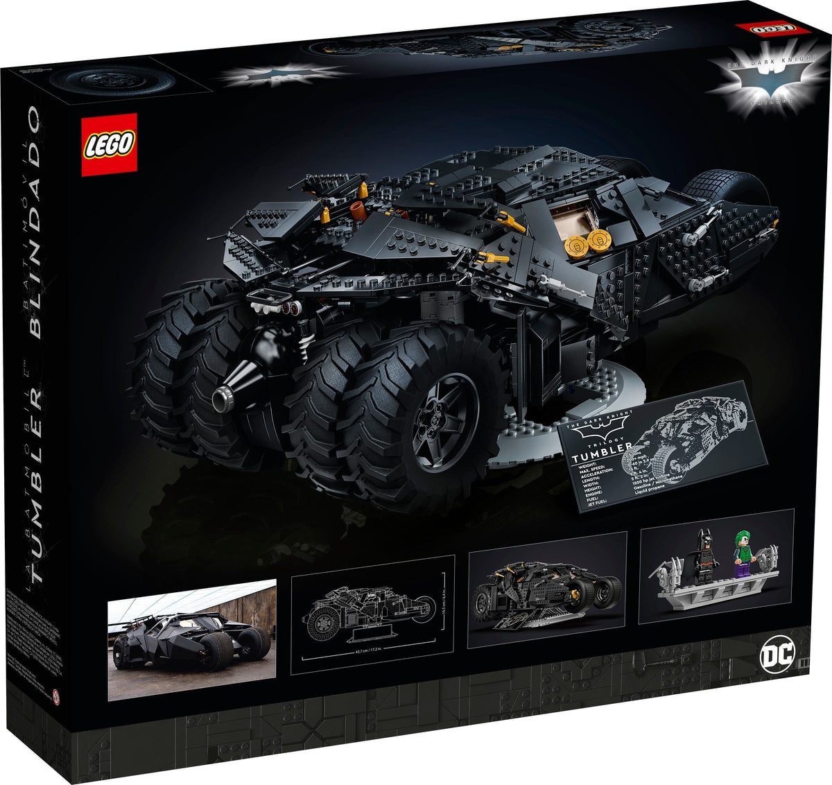 LEGO DC Super Heroes 76240 Batman – Batmobile Tumbler