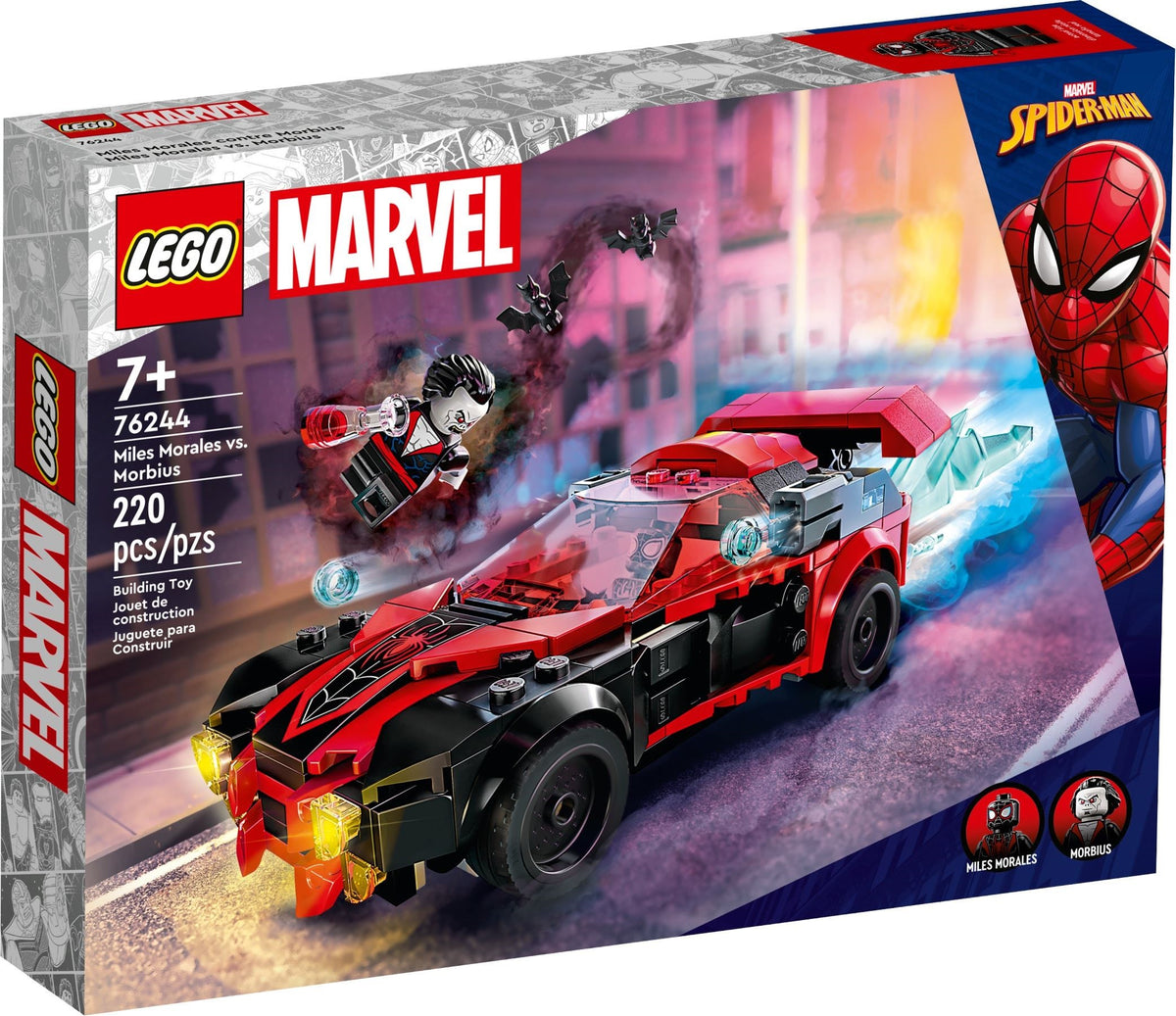 LEGO Marvel Super Heroes 76244 Miles Morales vs. Morbius