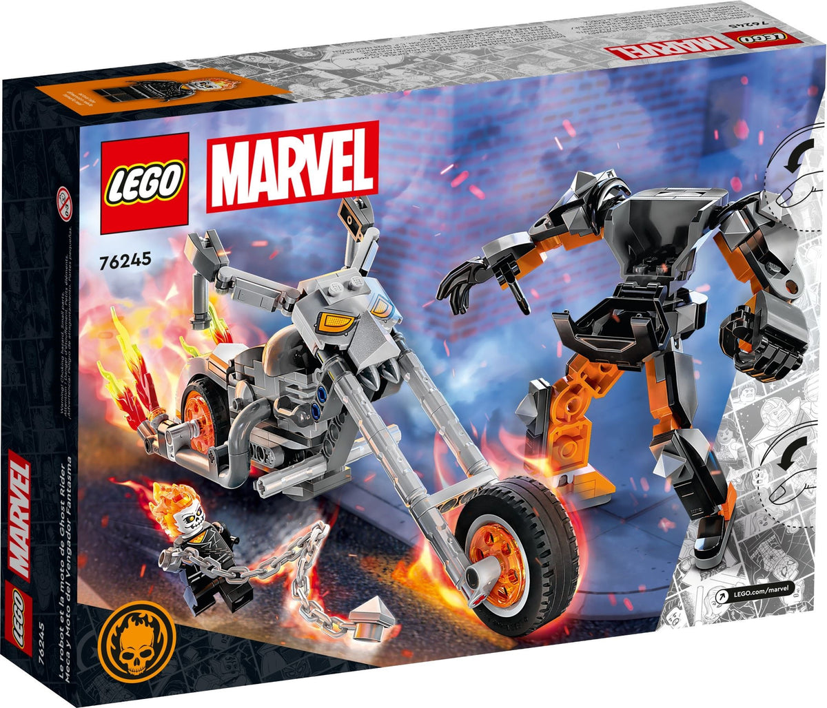 LEGO Marvel Super Heroes 76245 Ghost Rider mit Mech &amp; Bike