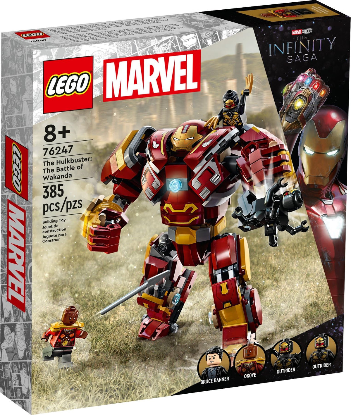 LEGO Marvel Super Heroes 76247 Hulkbuster: Die Schlacht von Wakanda