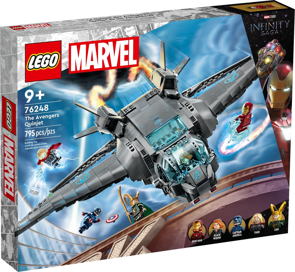LEGO Marvel Super Heroes 76248 Der Quinjet der Avengers
