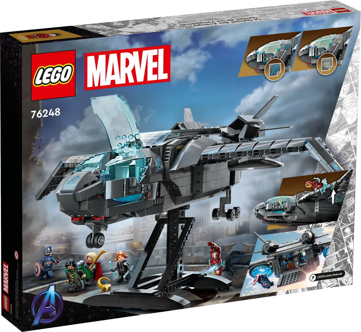 LEGO Marvel Super Heroes 76248 Der Quinjet der Avengers
