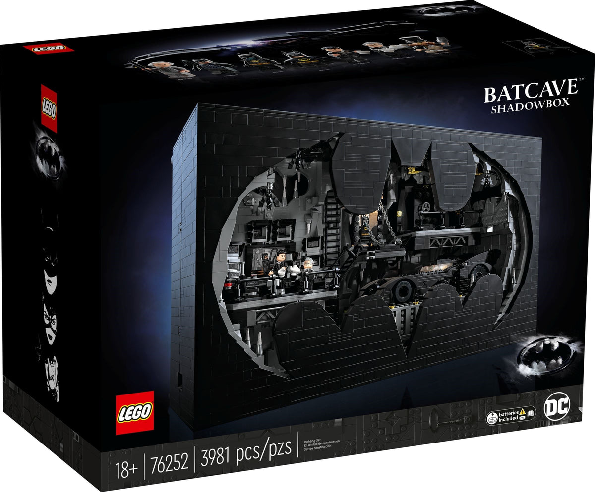 LEGO DC Super Heroes 76252 Bathöhle – Schaukasten