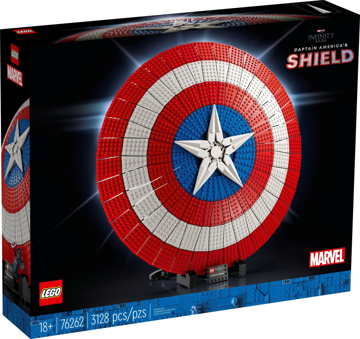 LEGO Marvel Super Heroes 76262 Captain Americas Schild