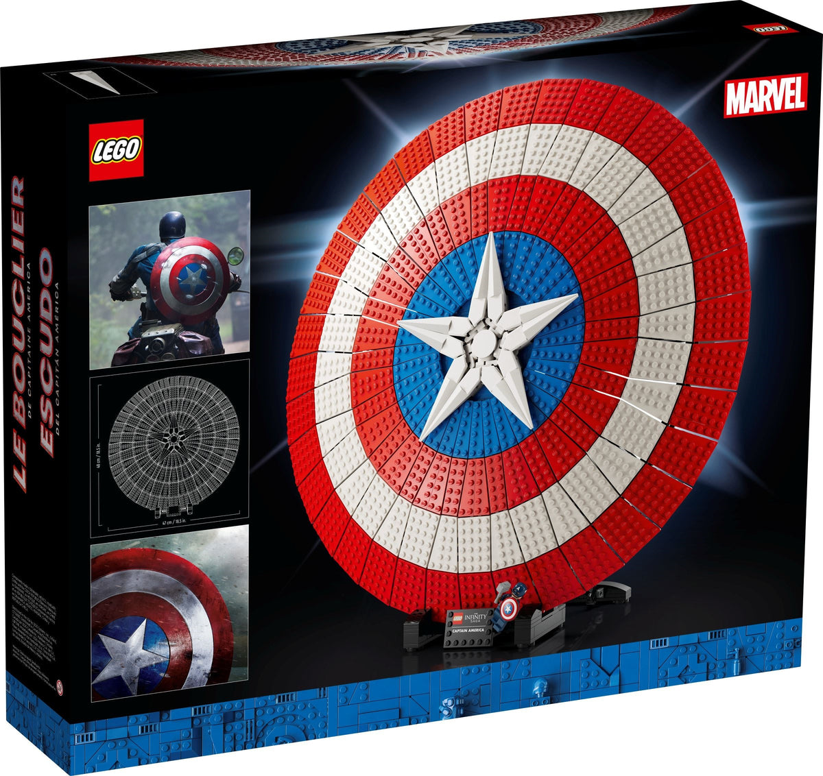 LEGO Marvel Super Heroes 76262 Captain Americas Schild