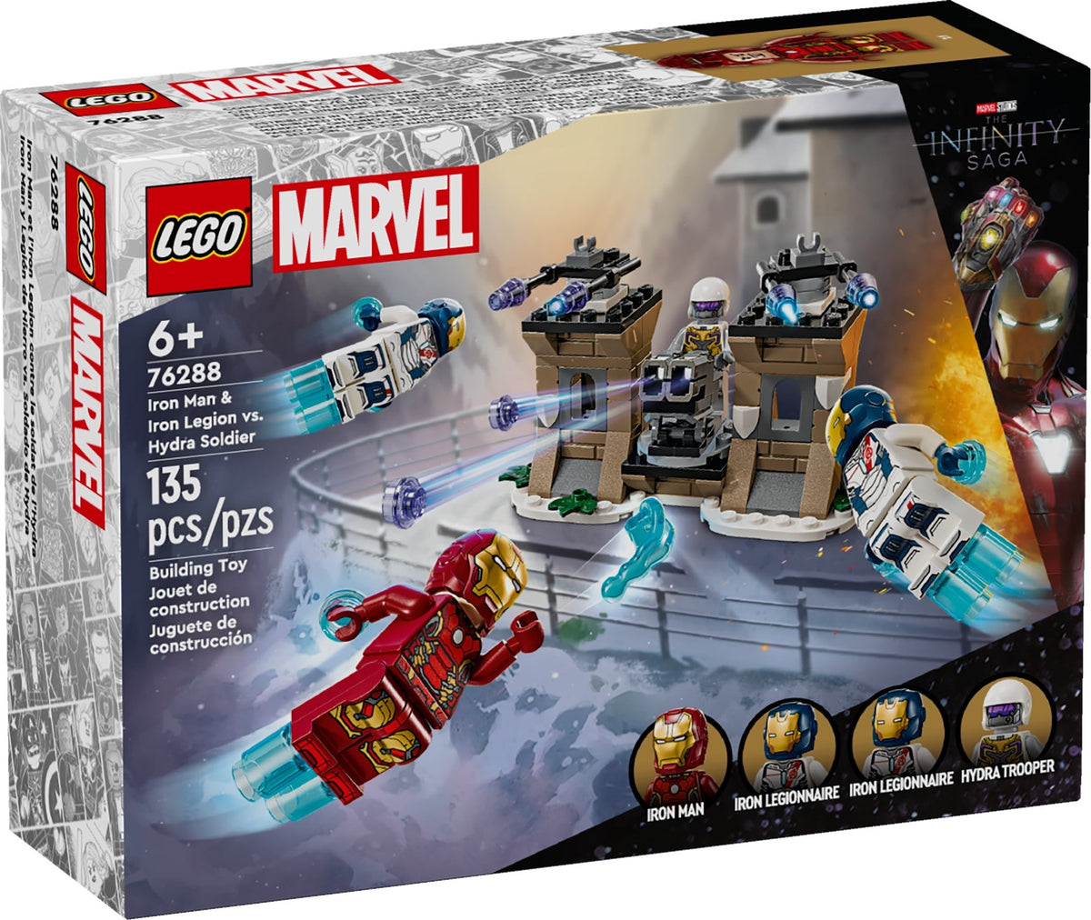 LEGO Marvel Super Heroes 76288 Iron Man &amp; Iron Legion vs. HYDRA-Soldat