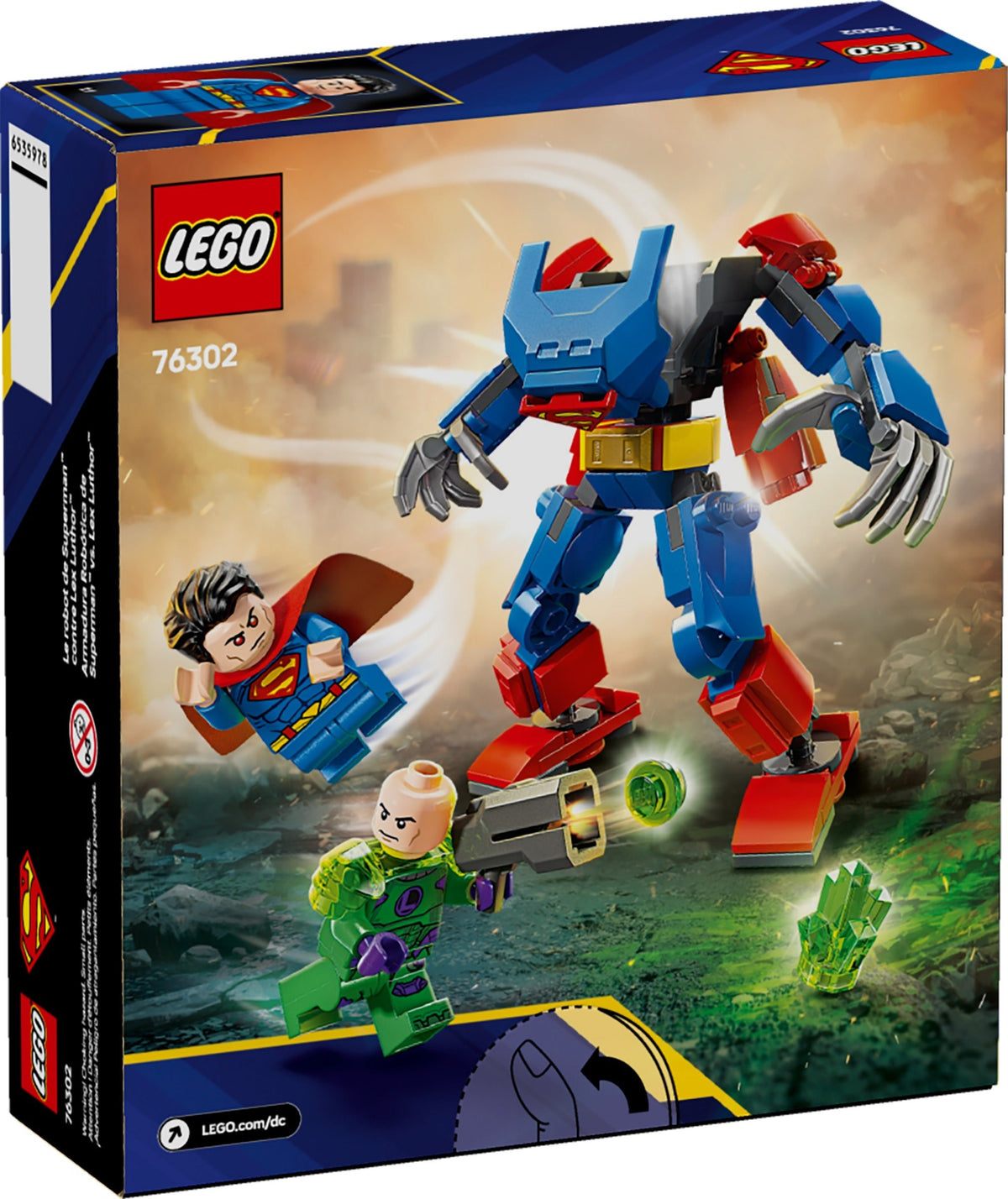 LEGO DC Super Heroes 76302 Superman Mech vs. Lex Luthor