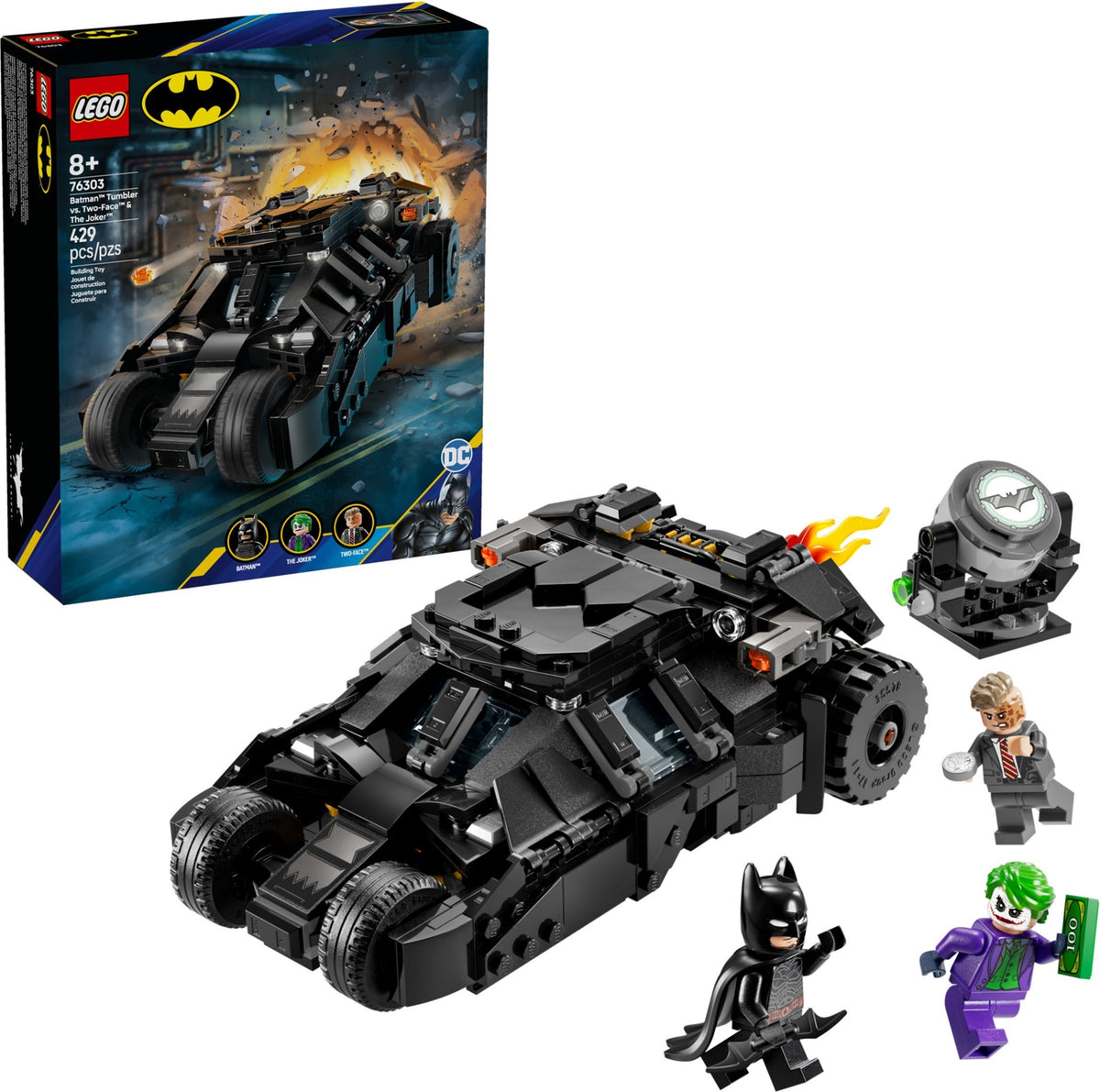 LEGO Marvel Super Heroes 76303 Batman Tumbler vs. Two-Face & The Joker