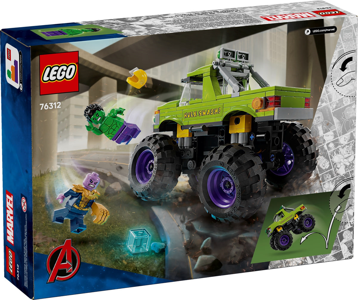 LEGO DC Super Heroes 76312 Hulk-Truck vs. Thanos