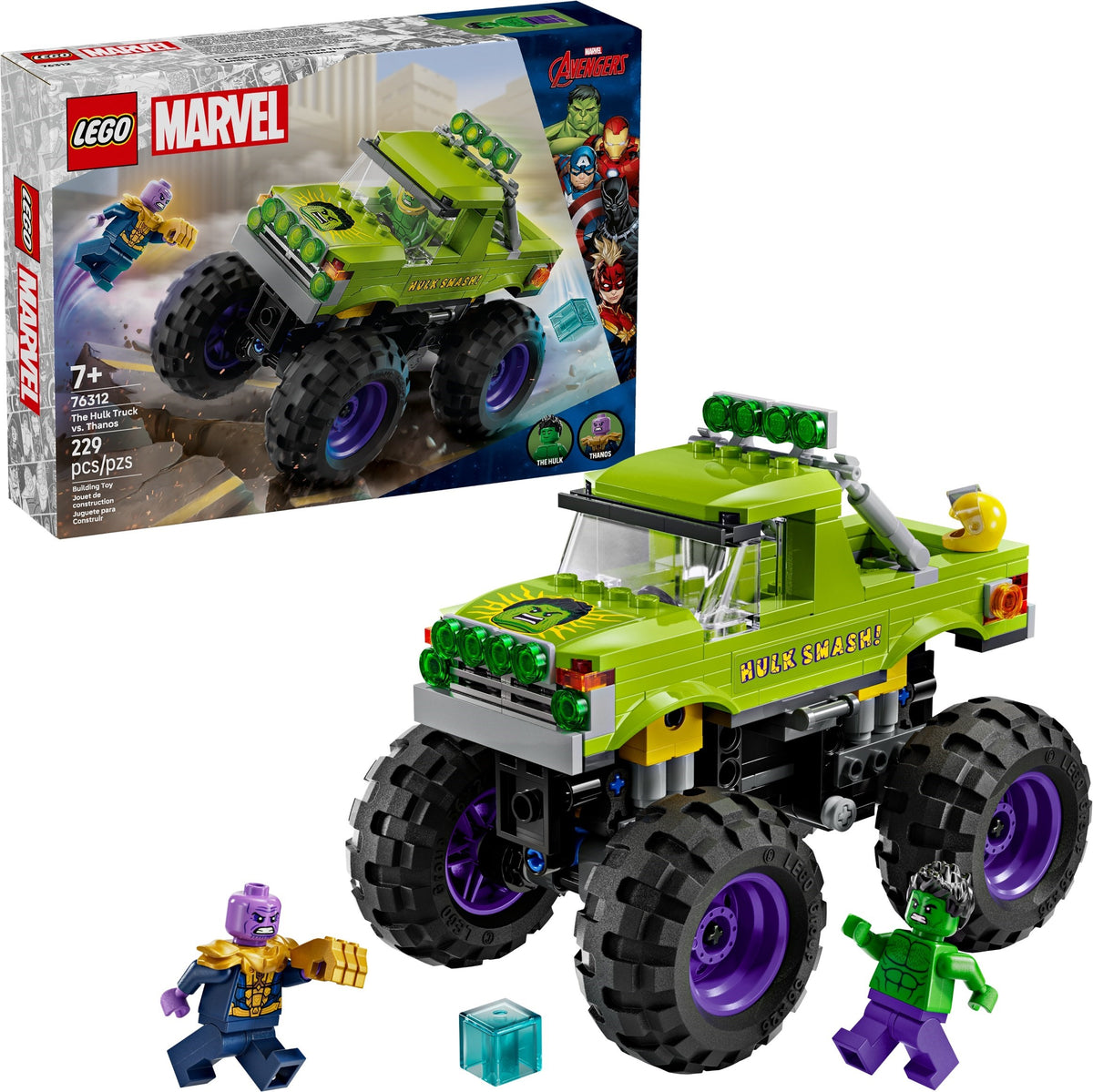 LEGO DC Super Heroes 76312 Hulk-Truck vs. Thanos