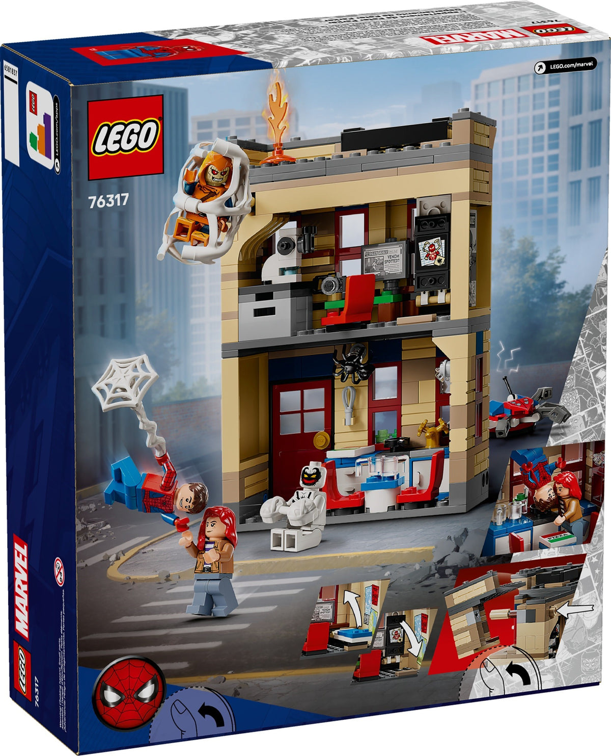 LEGO Super Heroes 76317 Peter Parkers Wohnung