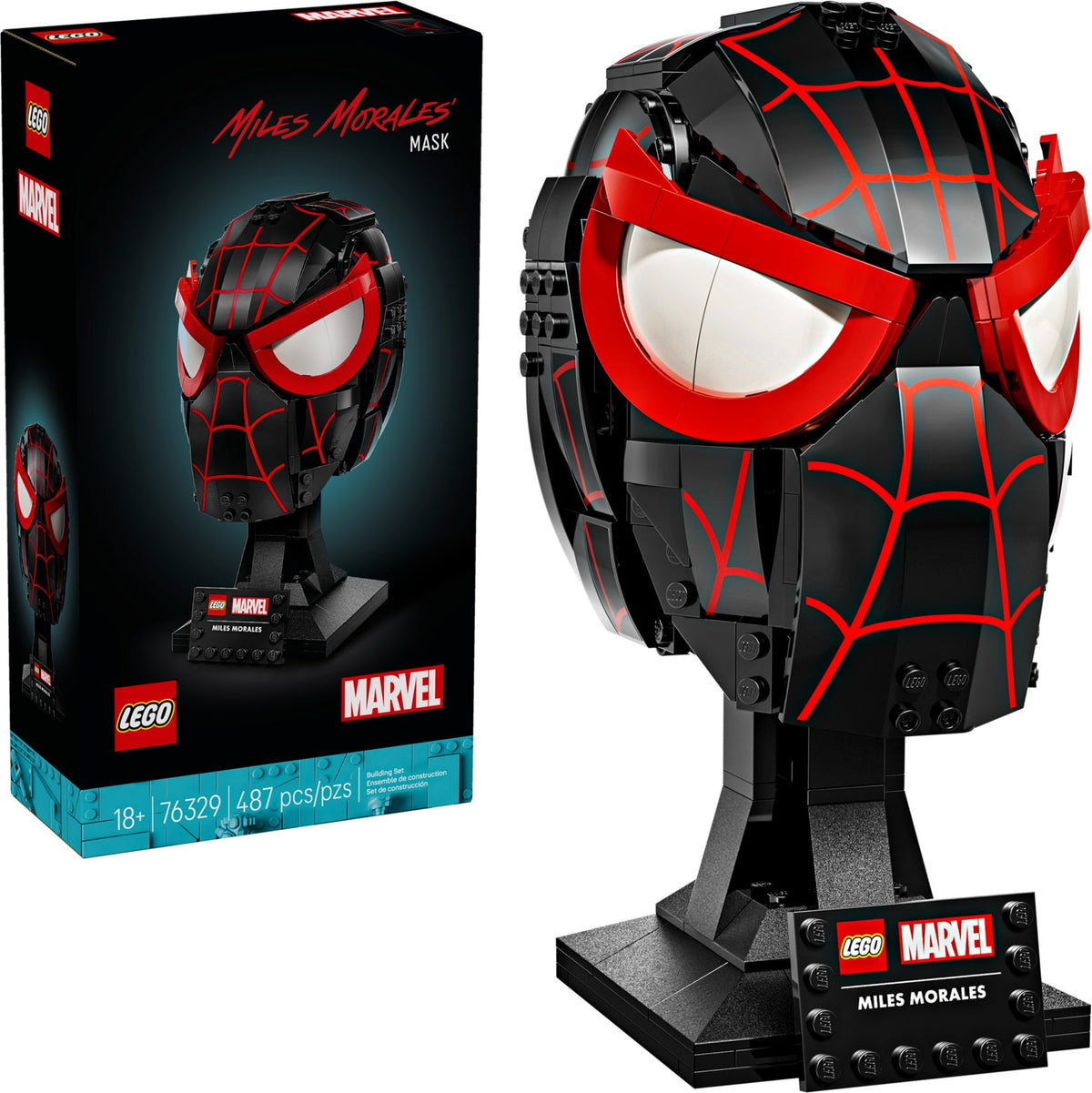 LEGO Marvel Super Heroes 76329 Miles Morales Maske