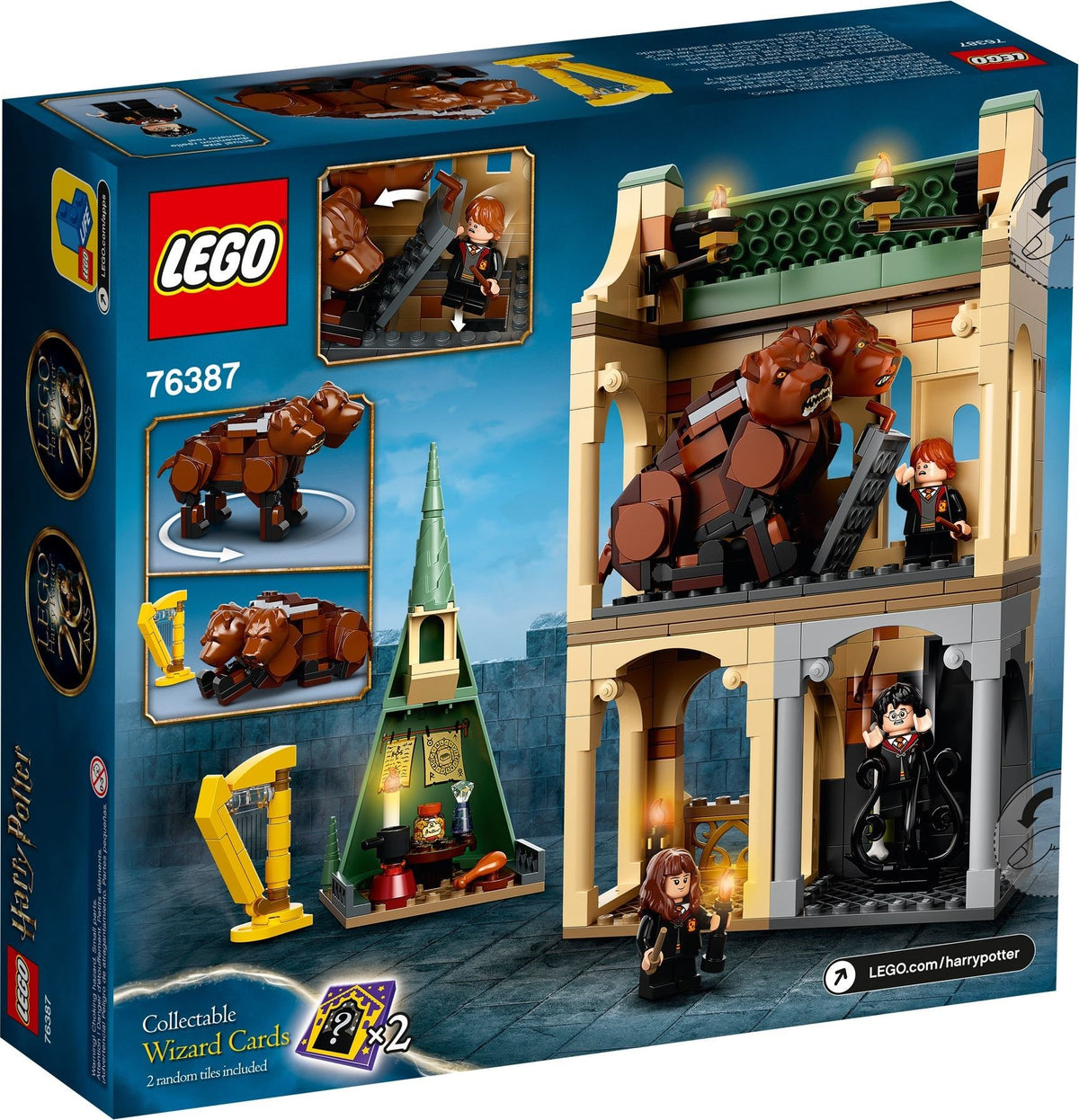 LEGO Harry Potter 76387 Hogwarts Begegnung mit Fluffy