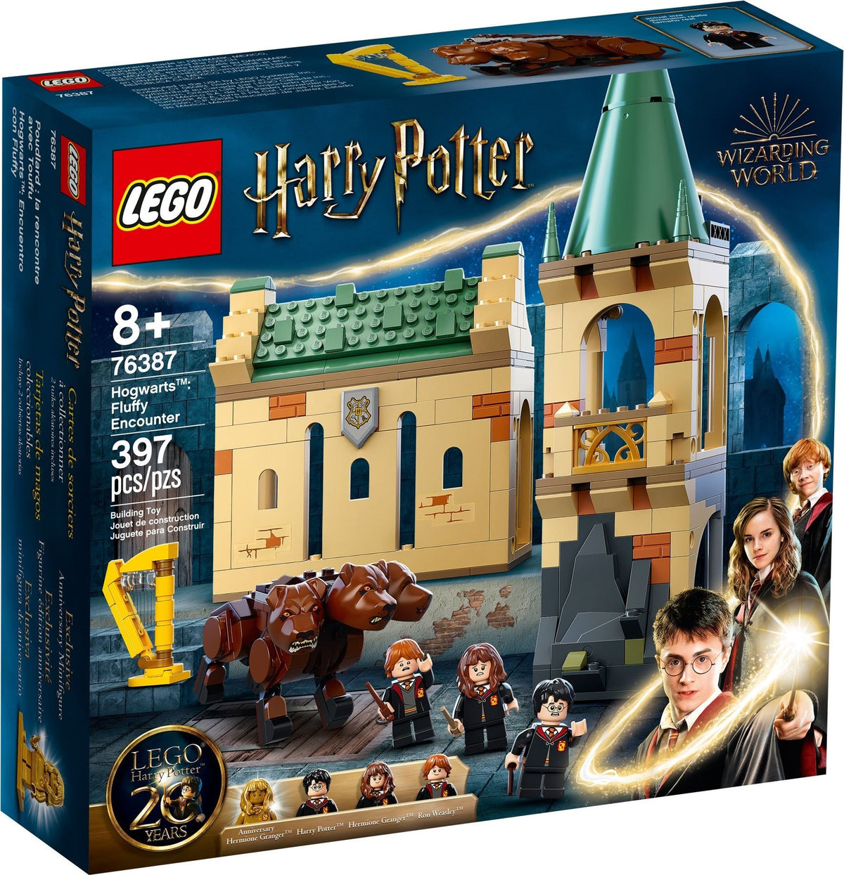LEGO Harry Potter 76387 Hogwarts Begegnung mit Fluffy