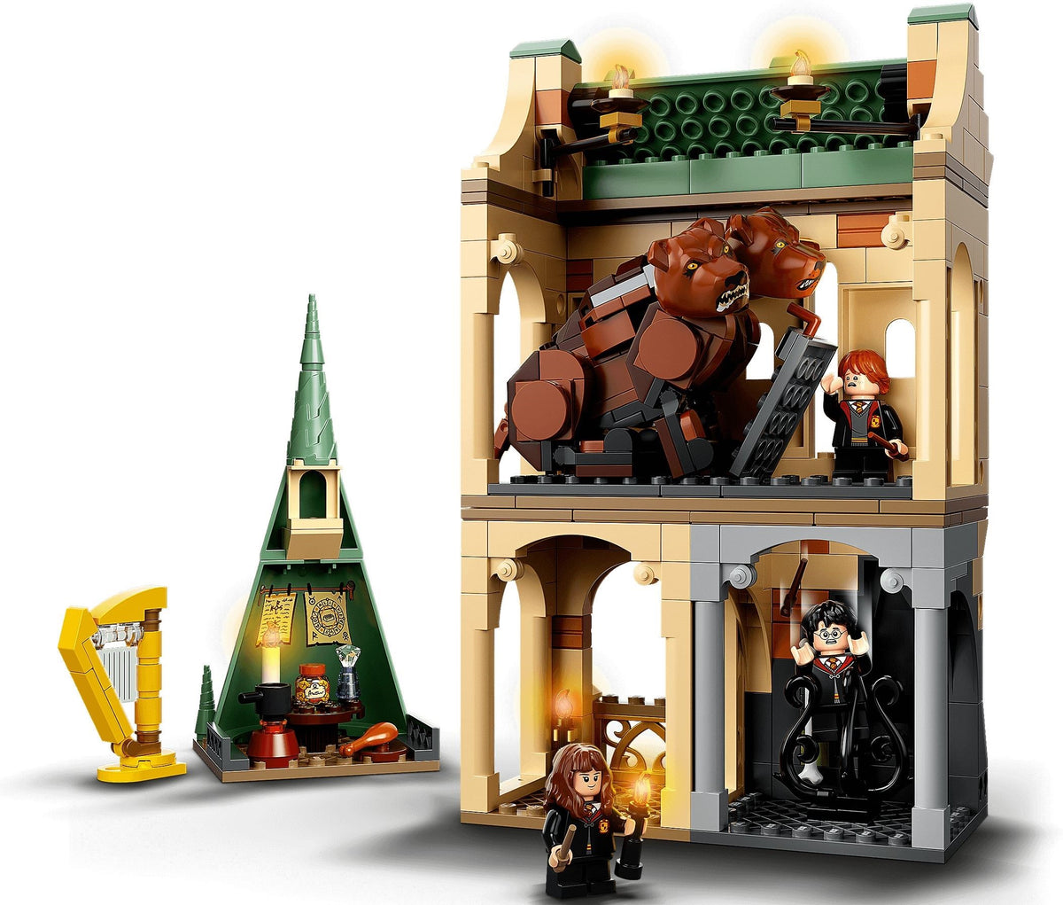 LEGO Harry Potter 76387 Hogwarts Begegnung mit Fluffy