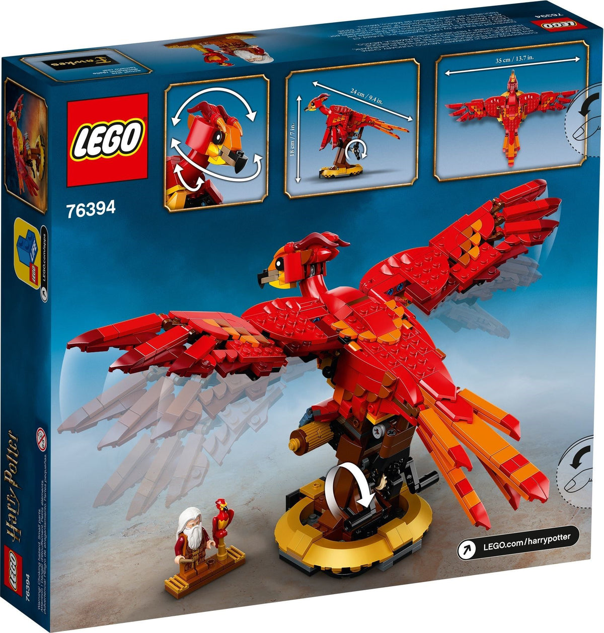 LEGO Harry Potter 76394 Fawkes Dumbledores Phönix