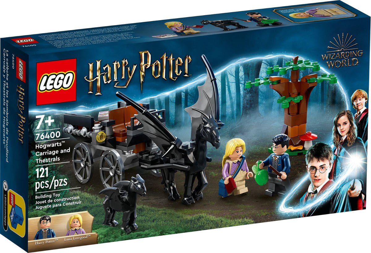 LEGO Harry Potter 76400 Hogwarts Kutsche mit Thestralen