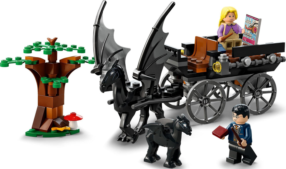 LEGO Harry Potter 76400 Hogwarts Kutsche mit Thestralen