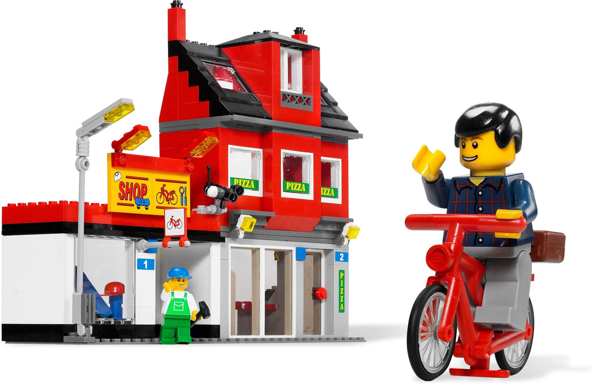 LEGO City 7641 Stadtviertel mit Bus