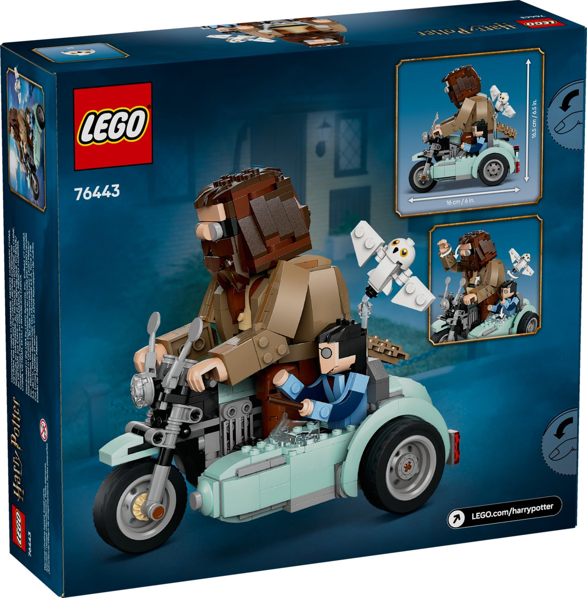 LEGO Harry Potter 76443 Hagrids und Harrys Motorradtour