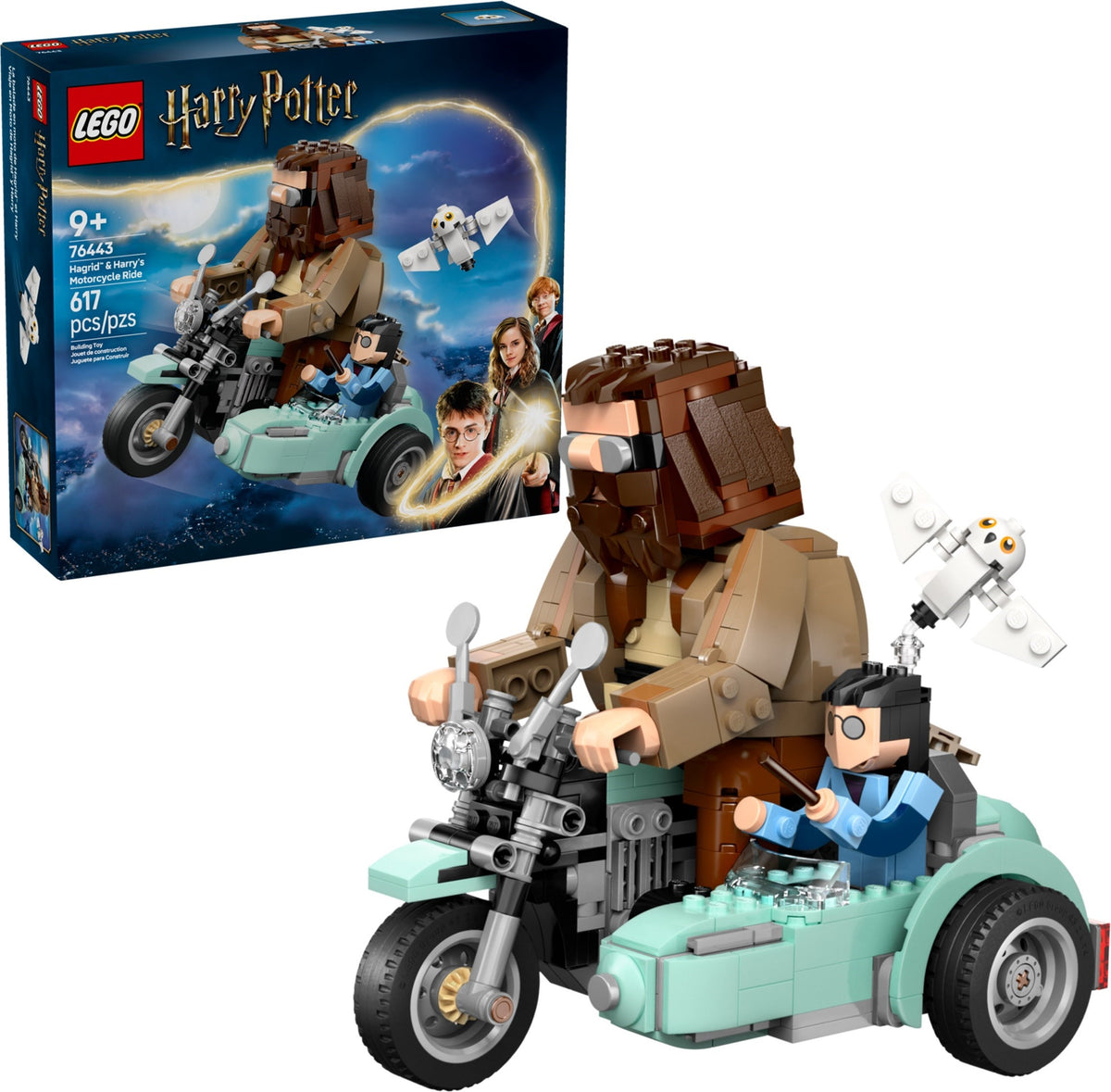 LEGO Harry Potter 76443 Hagrids und Harrys Motorradtour
