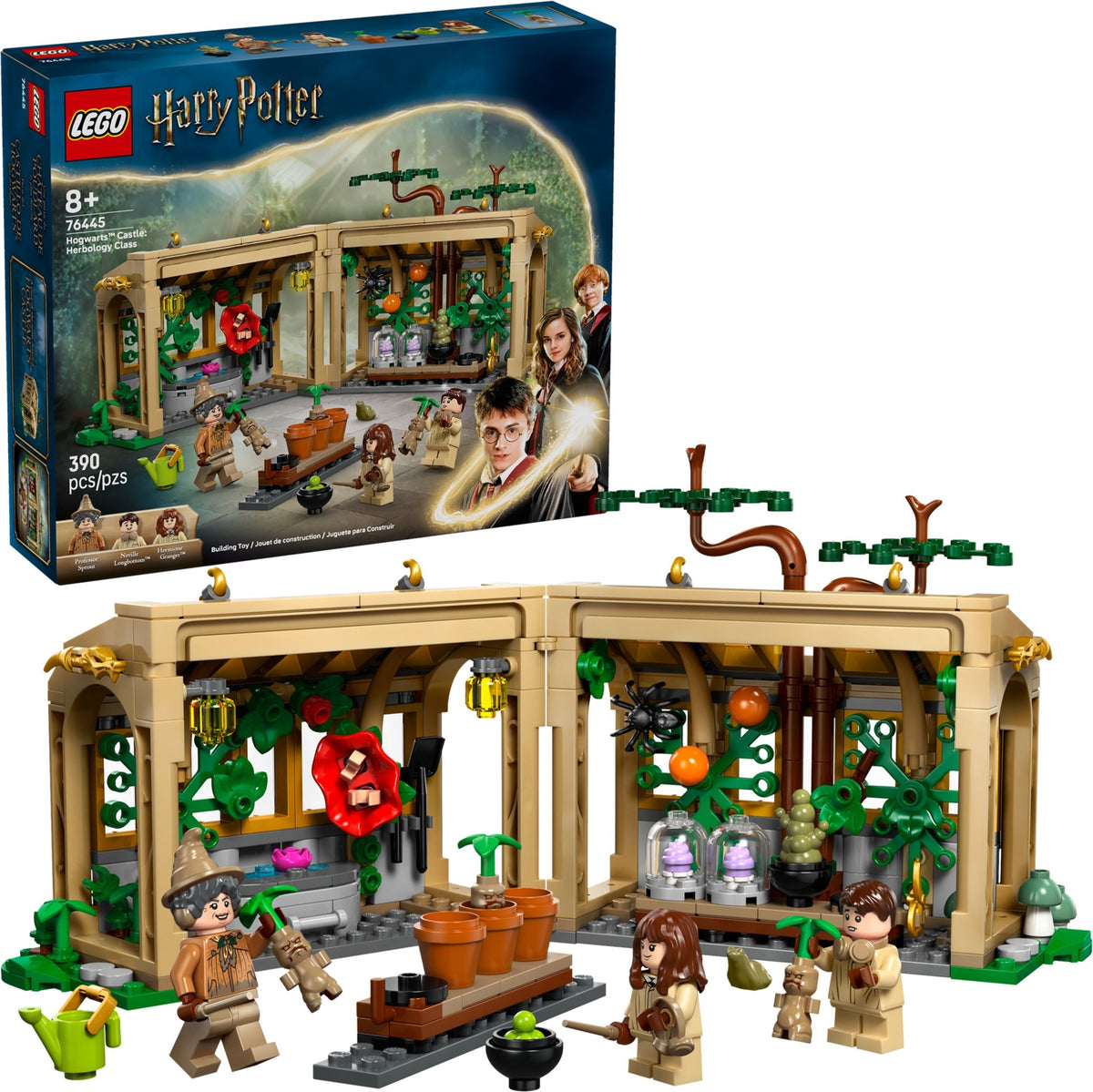 LEGO Harry Potter 76445 Schloss Hogwarts: Kräuterkundeunterricht