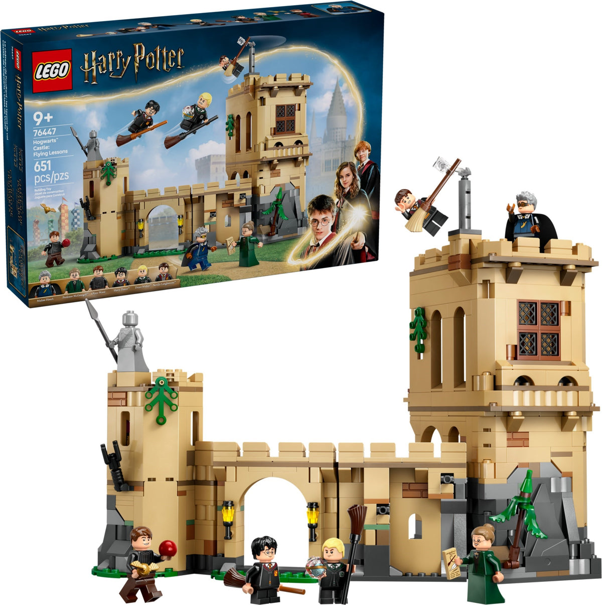 LEGO Harry Potter 76447 Schloss Hogwarts: Flugstunden