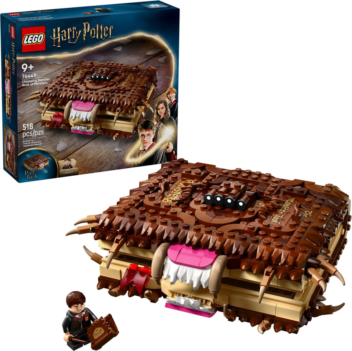 LEGO Harry Potter 76449 Beißendes Monsterbuch der Monster