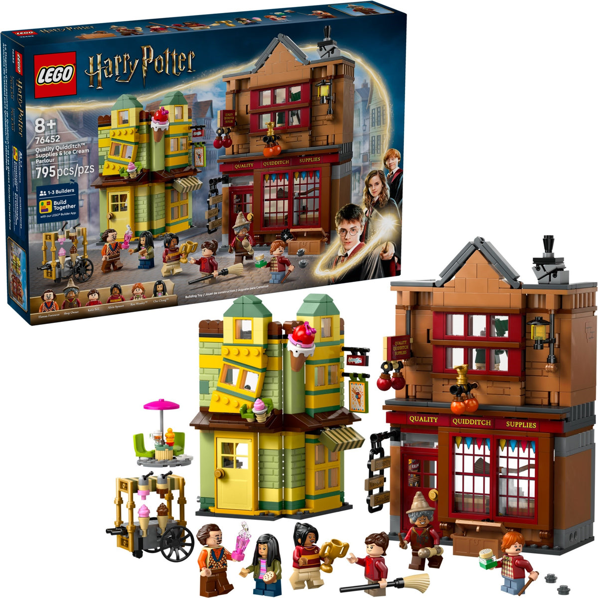 LEGO Harry Potter 76452 Qualität für Quidditch & Fortescues Eissalon