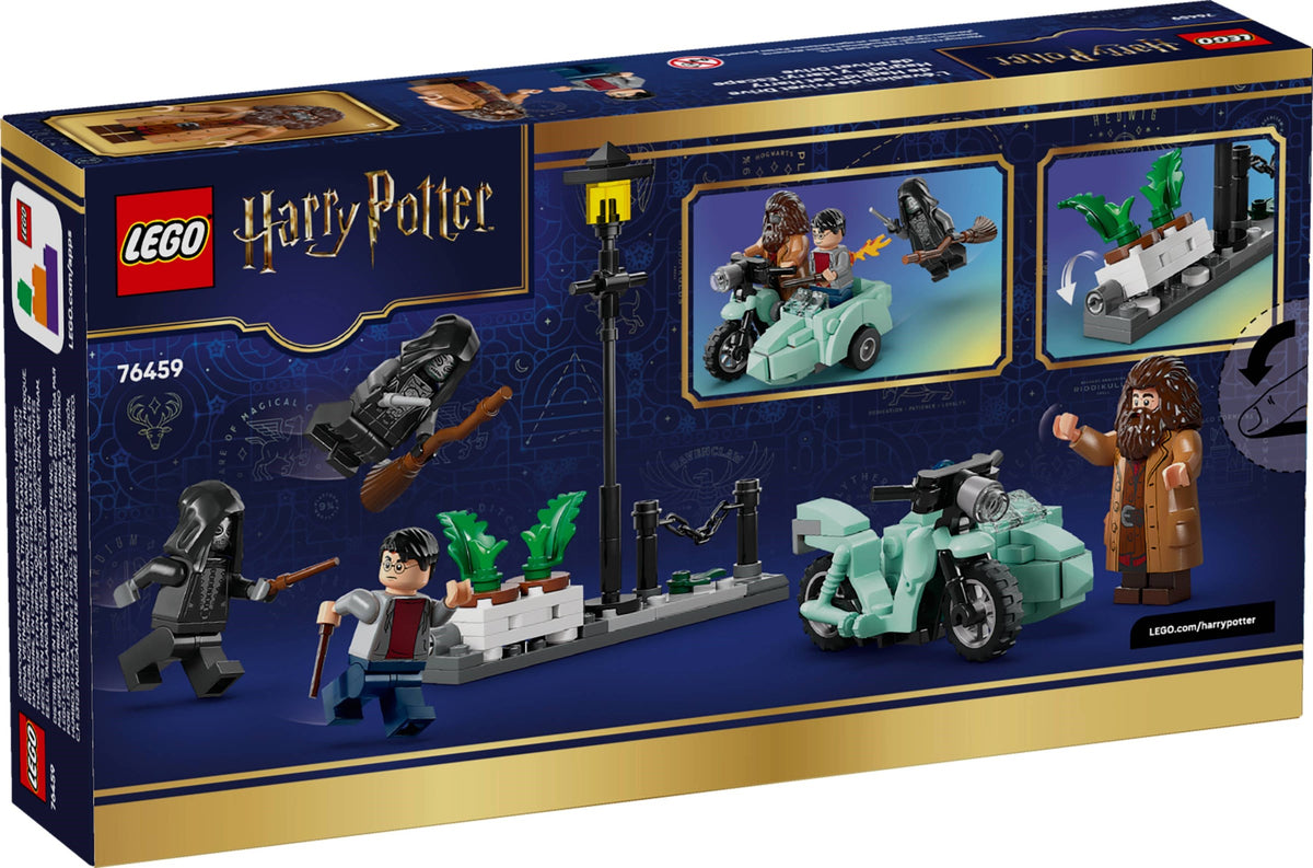 LEGO Harry Potter 76459 Hagrids und Harrys Flucht aus dem Ligusterweg