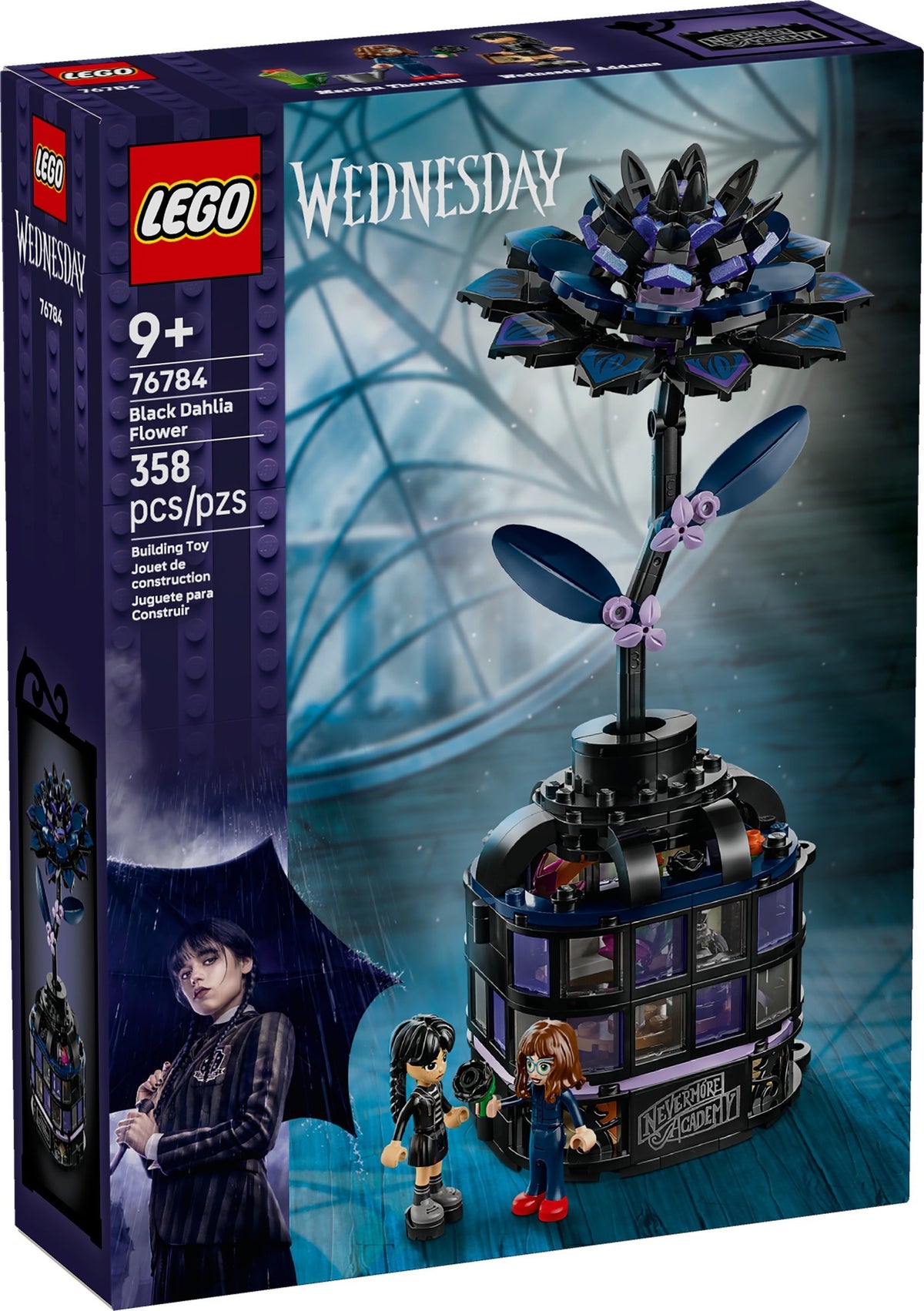 LEGO Wednesday 76784 Schwarze Dahlie