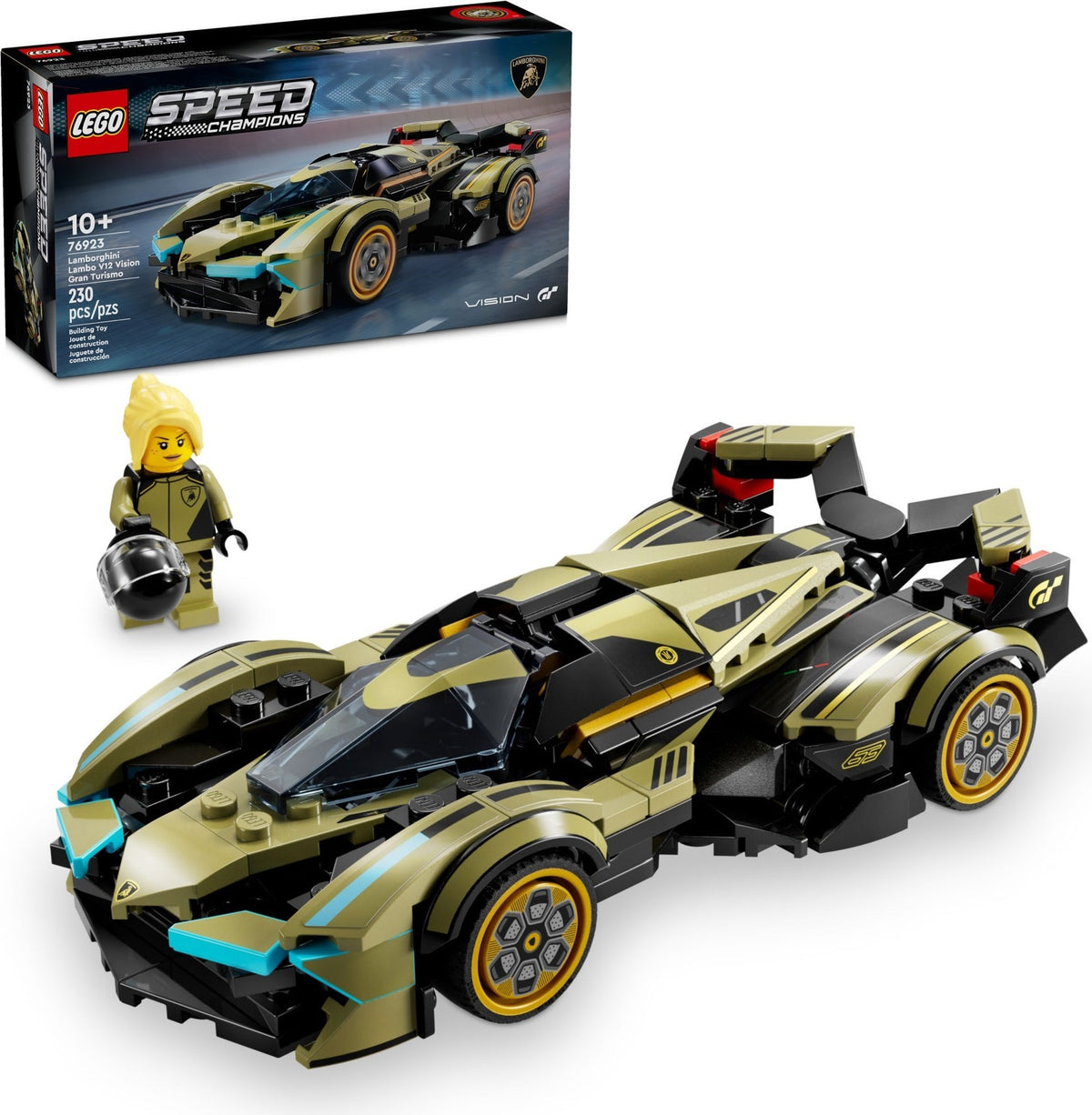 LEGO Speed Champions 76923 Lamborghini Lambo V12 Vision GT