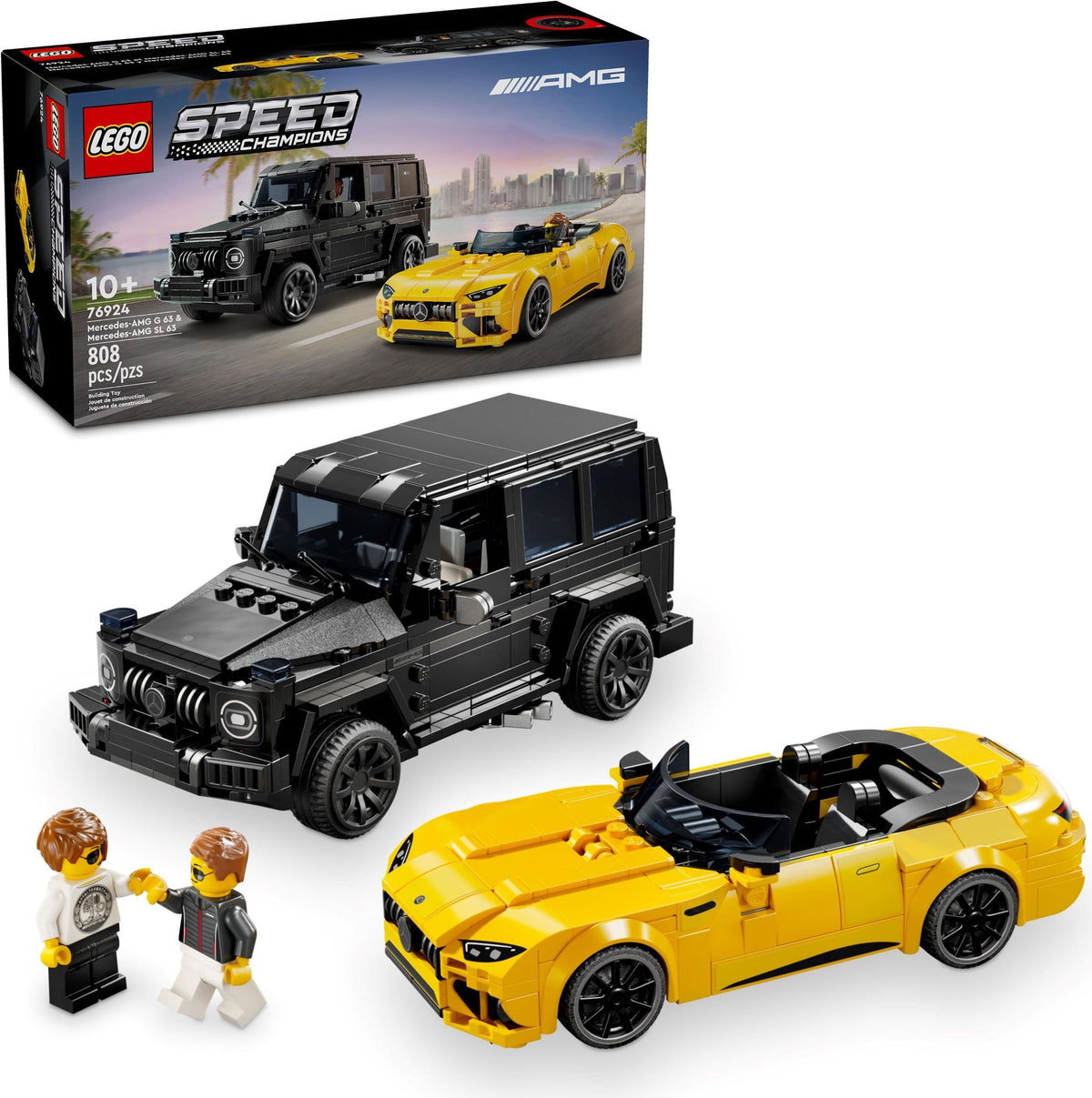LEGO Speed Champions 76924 Mercedes-AMG G 63 &amp; Mercedes-AMG SL 63