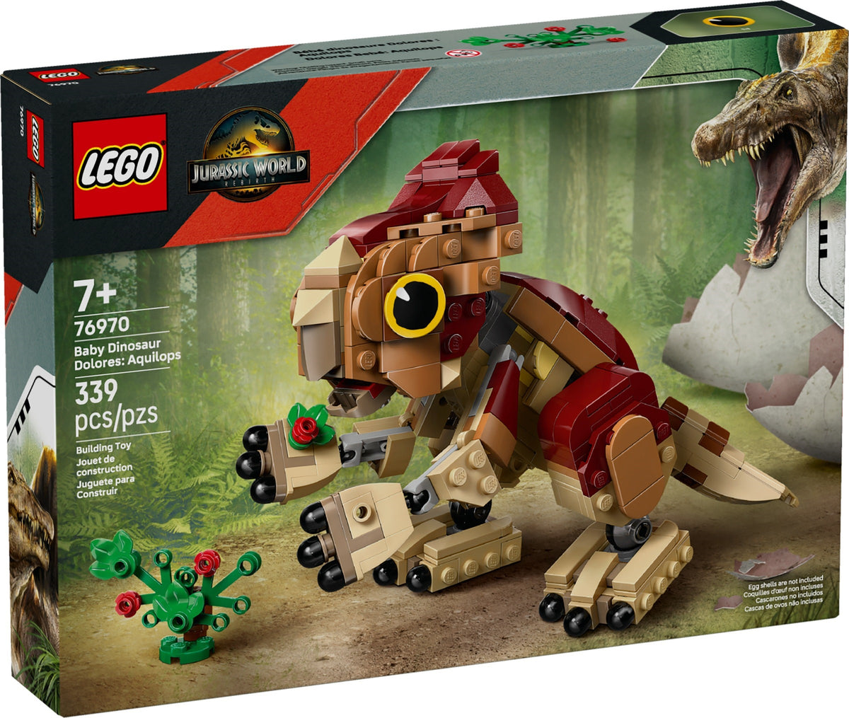 LEGO JURASSIC WORLD 76970 Babydinosaurier Dolores: Aquilops