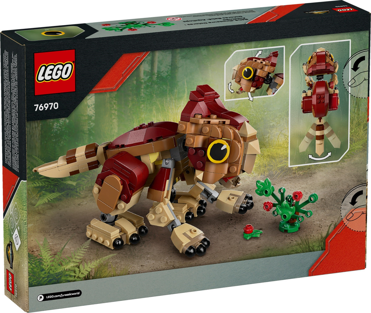 LEGO JURASSIC WORLD 76970 Babydinosaurier Dolores: Aquilops