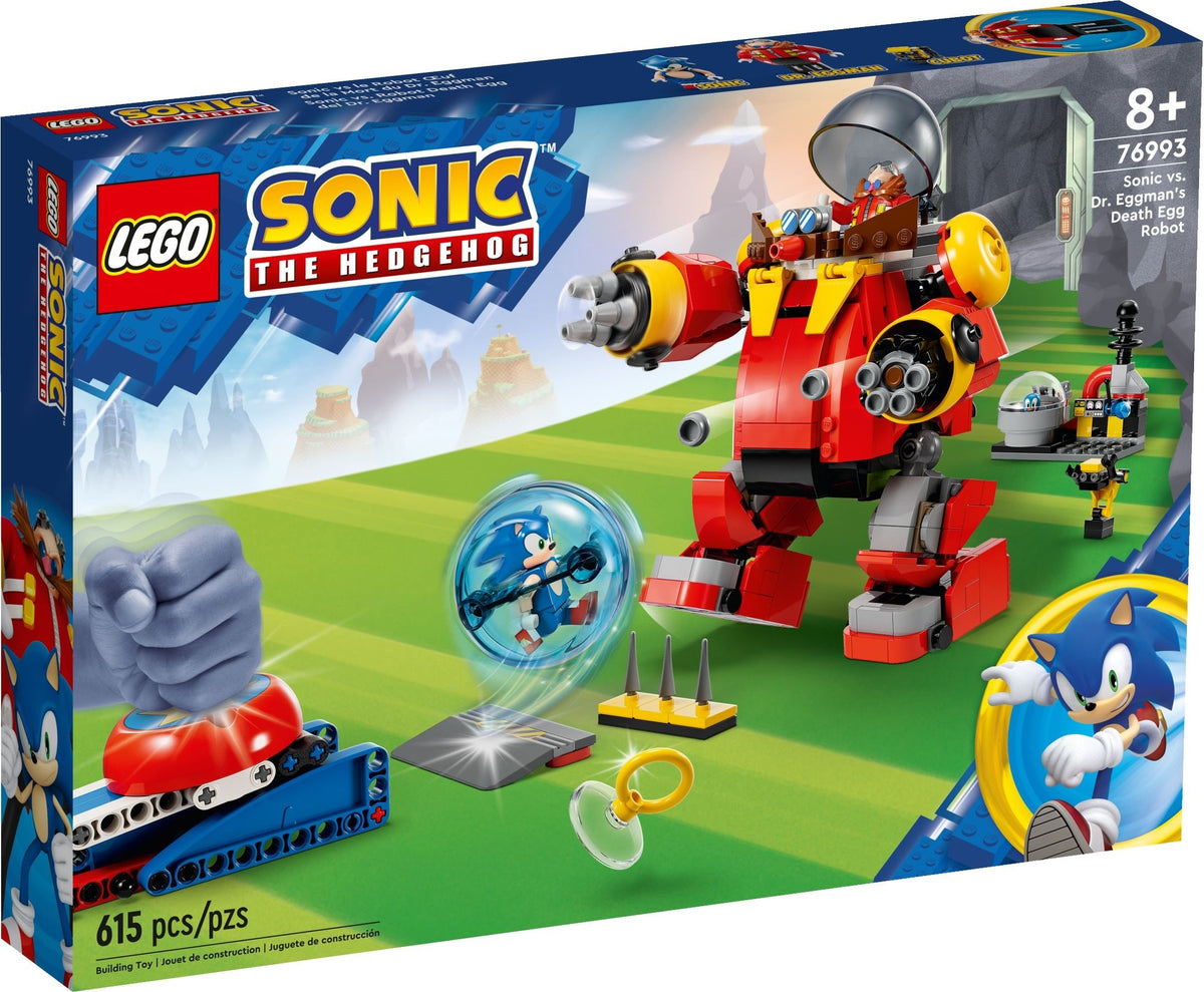 LEGO Sonic the Hedgehog 76993 Sonic vs. Dr. Eggmans Death Egg Robot