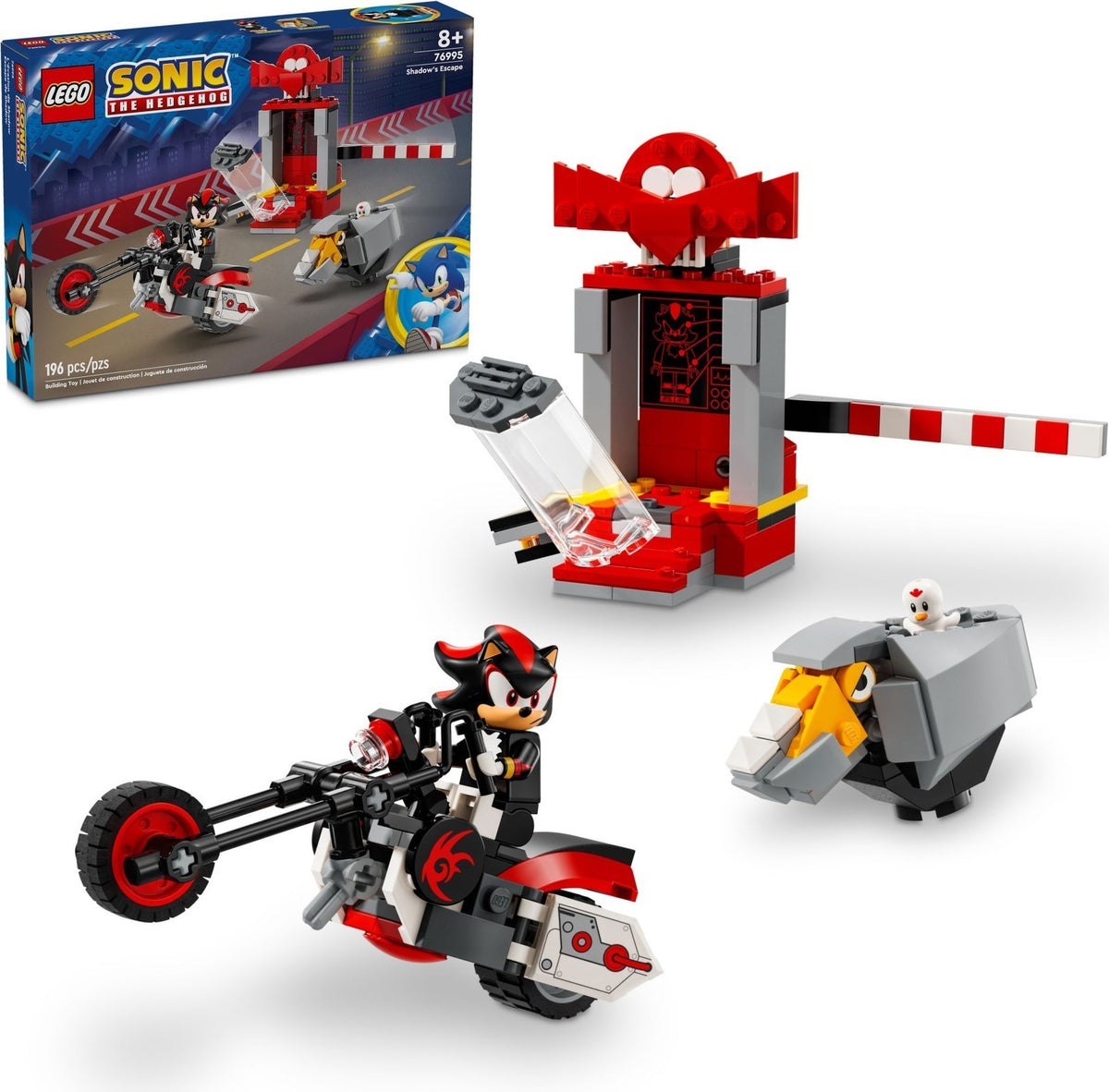 LEGO Sonic The Hedgehog 76995 Shadow the Hedgehog Flucht