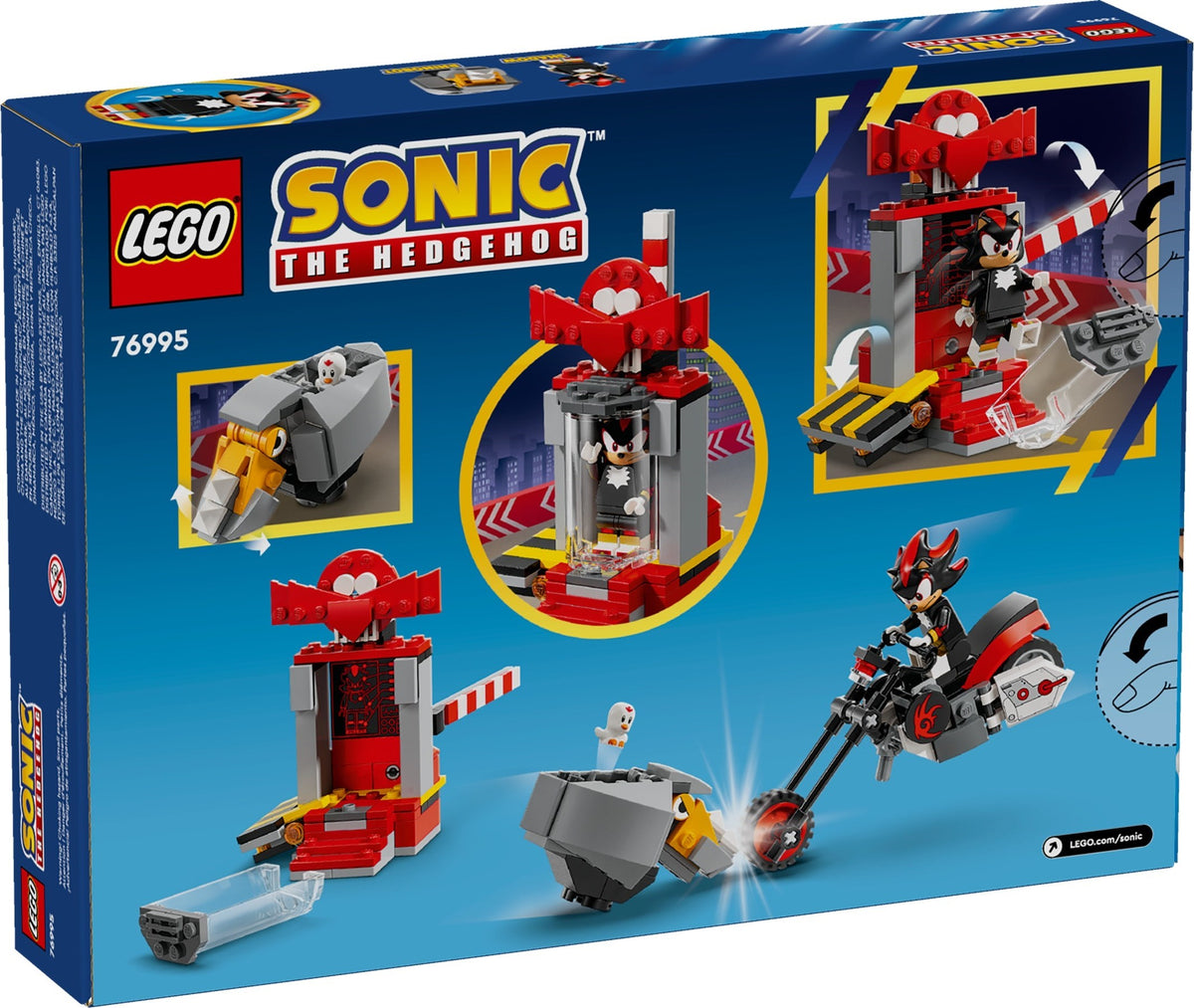 LEGO Sonic The Hedgehog 76995 Shadow the Hedgehog Flucht