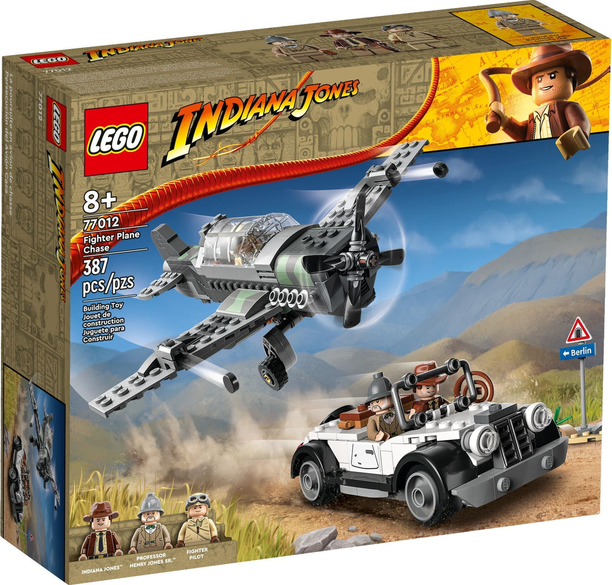 LEGO Indiana Jones 77012 Flucht vor dem Jagdflugzeug
