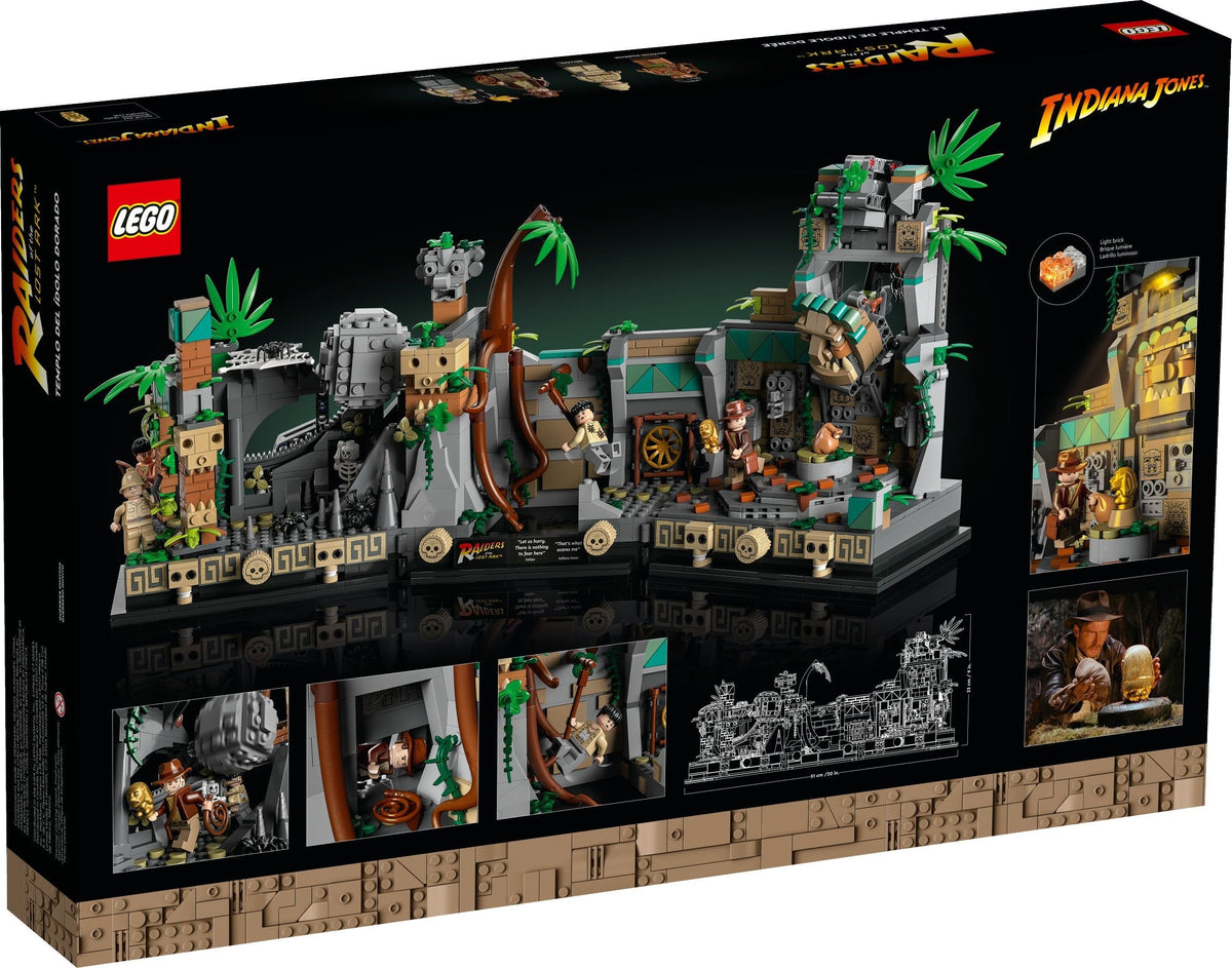 LEGO Indiana Jones 77015 Tempel des goldenen Götzen