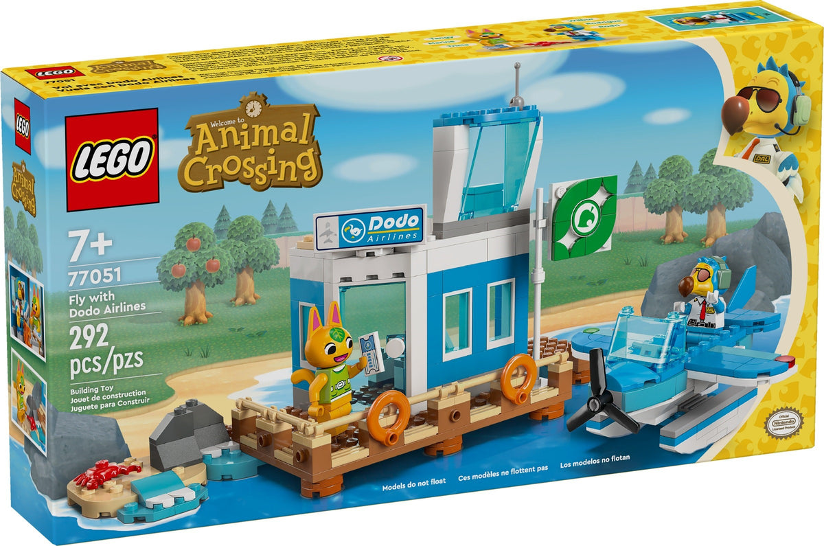 LEGO Animal Crossing 77051 Flieg mit Dodo Airlines