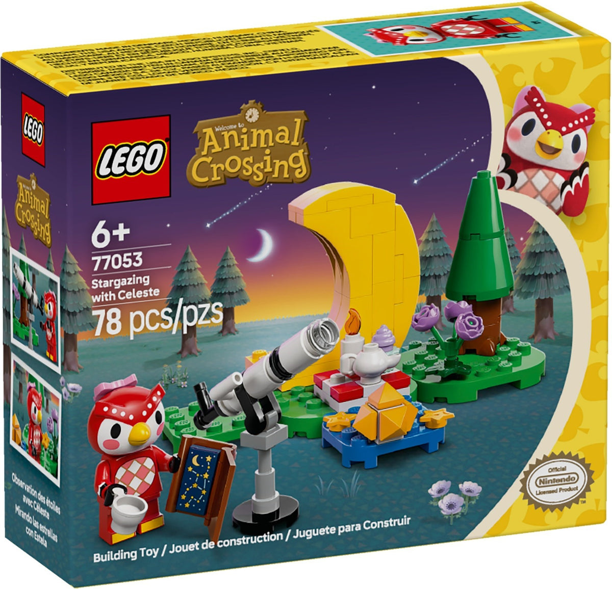 LEGO Animal Crossing 77053 Sternbeobachtung mit Eufemia