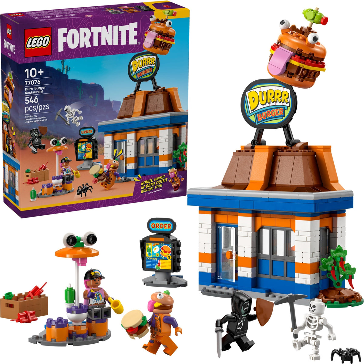 LEGO Fortnite 77076 Durrr Burger Restaurant
