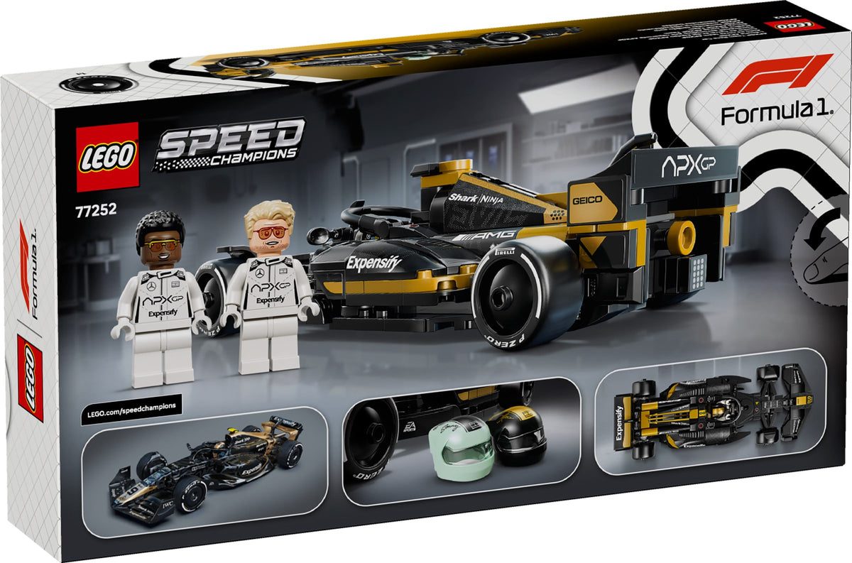 LEGO Speed Champions 77252 APXGP Team Race Car aus F1 Der Film